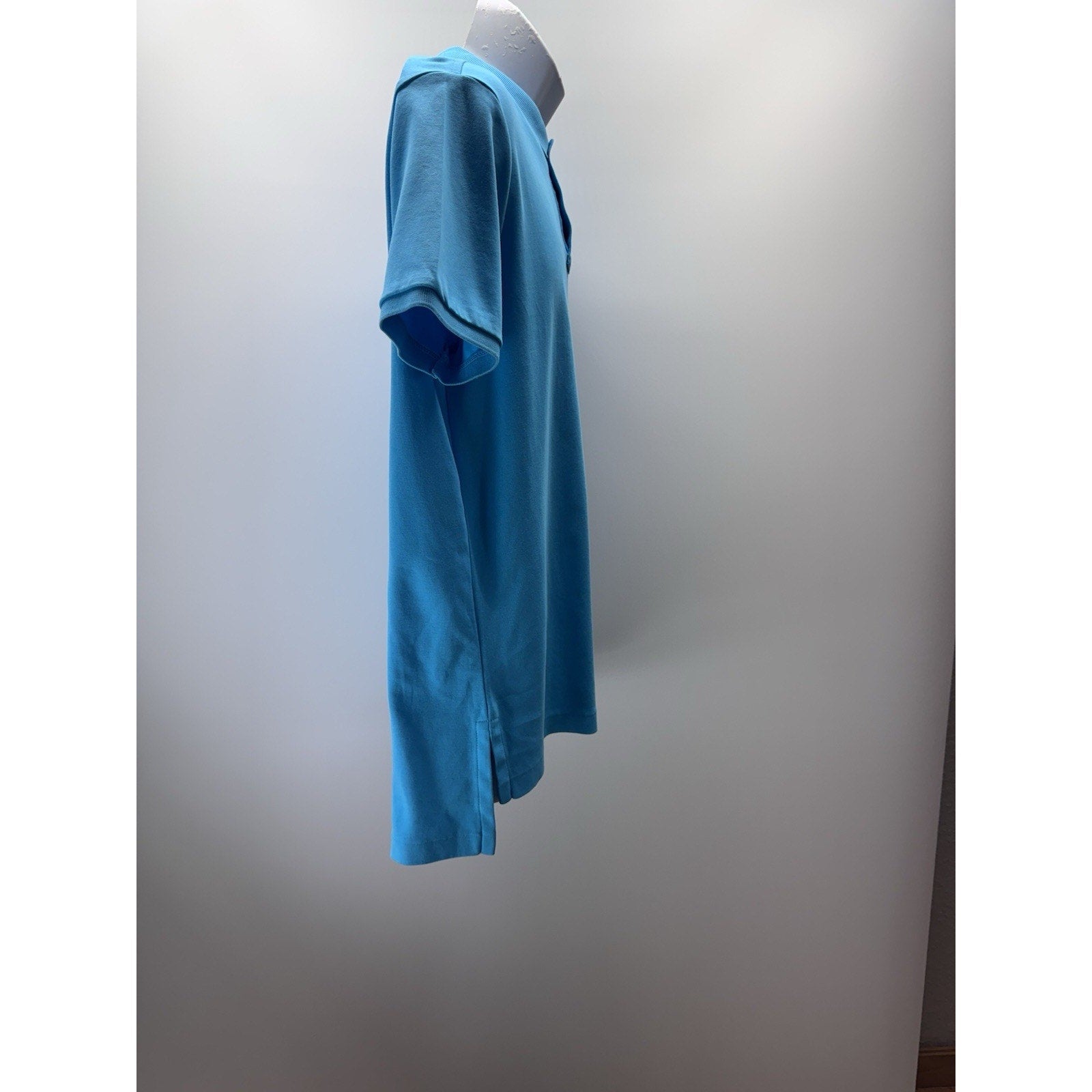 Polo Ralph Lauren Turquoise Blue Short Sleeve Polo Shirt in Men’s Large