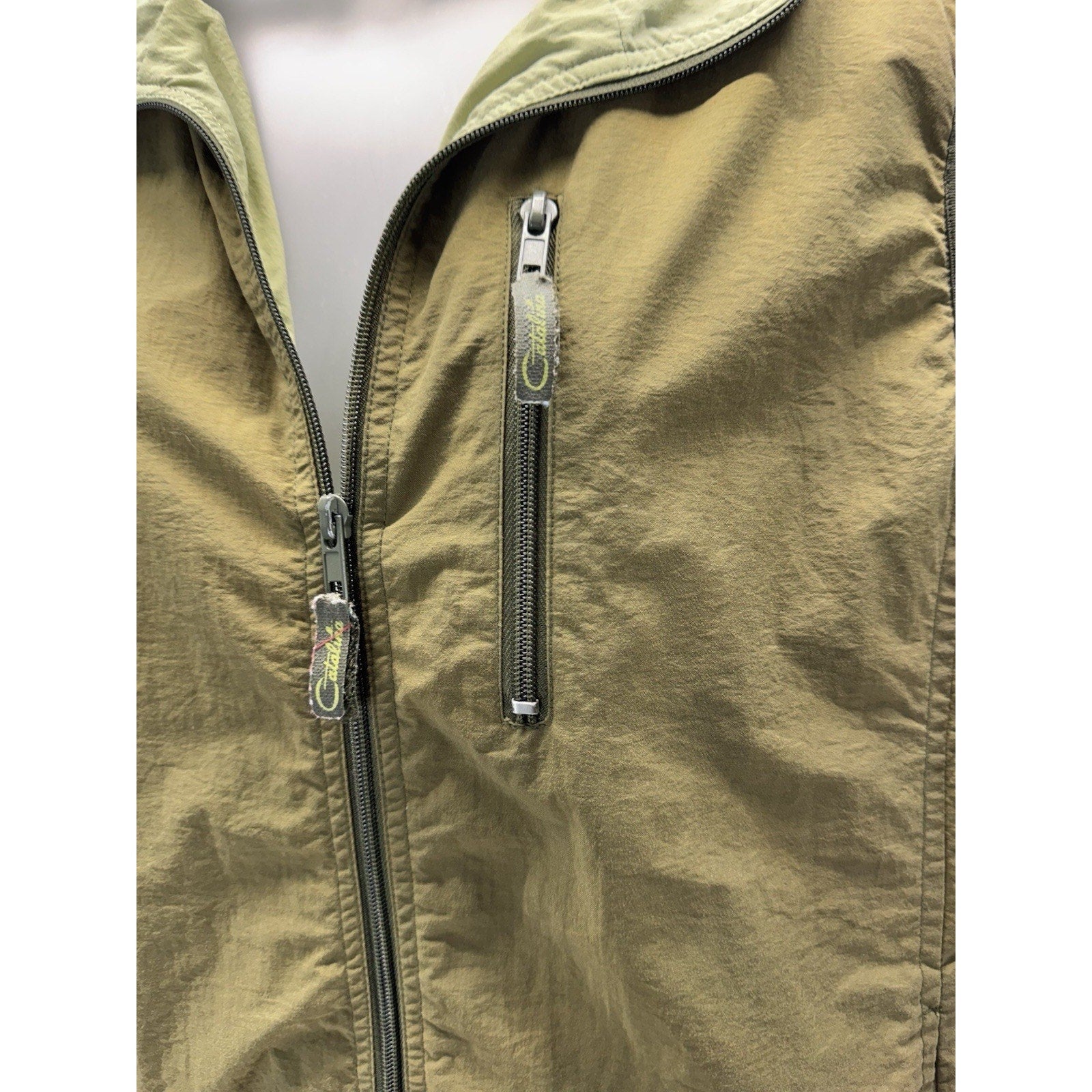 Catalina Zip Front Reversible Vest Ladies Large 12/14 GREEN