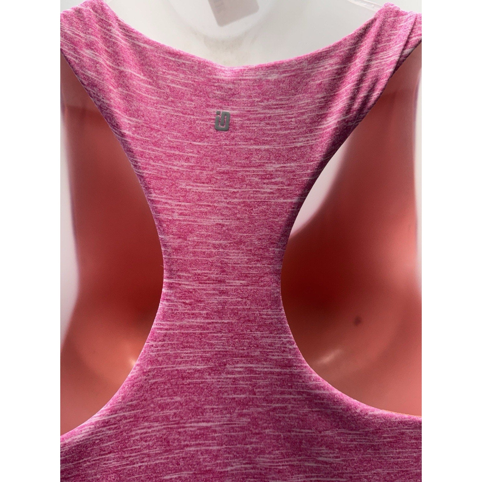 ID Ideology Sleeveless Workout Dress Big Jr/Girls L Pink Shock Heather Racerback