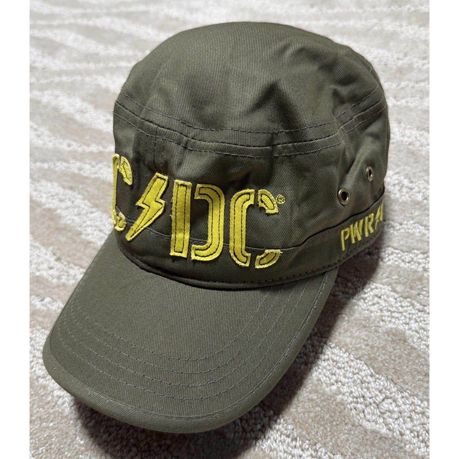 AC/DC PWR UP Mens Strapback Tank Hat Cap One Size