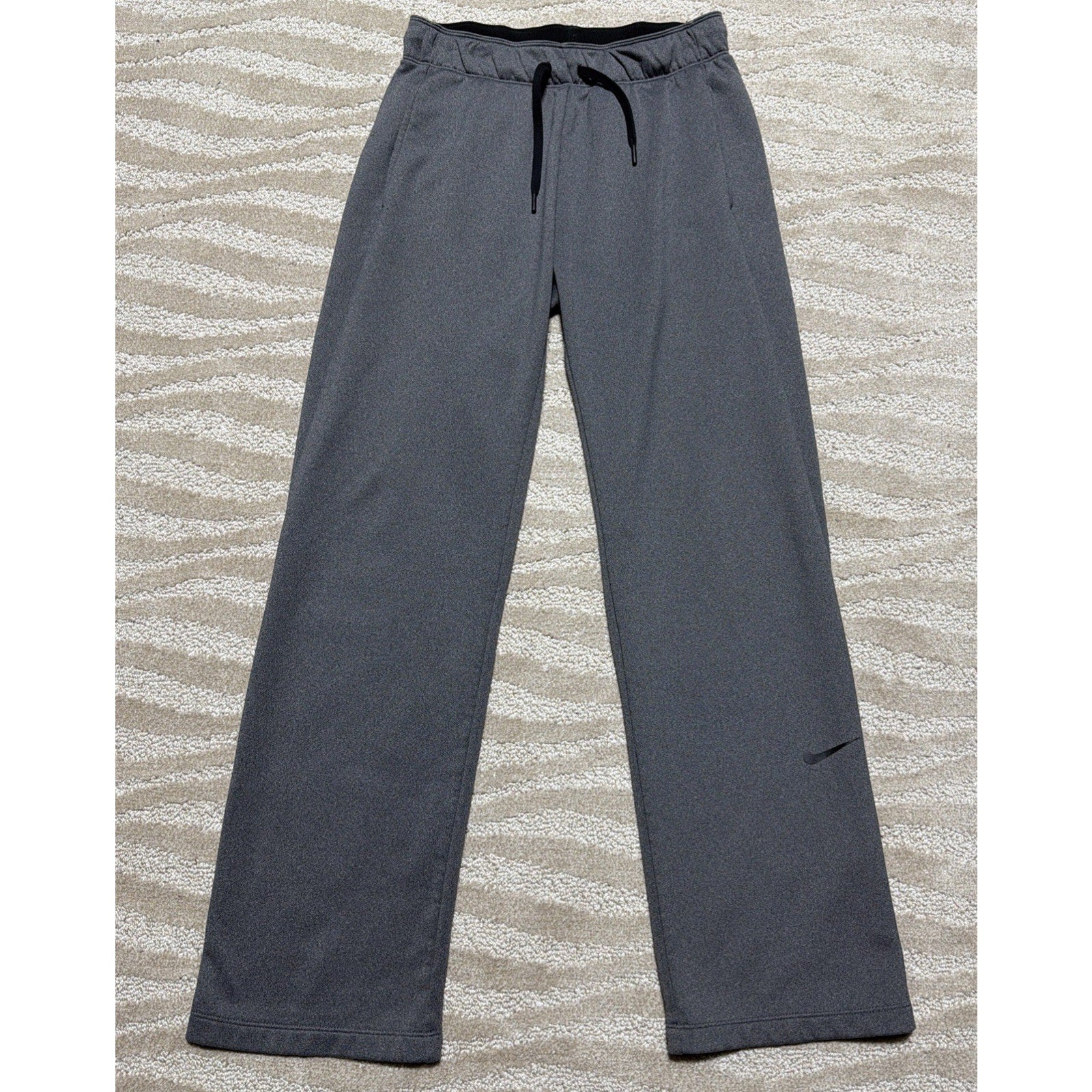 Nike Active Fleece Sweatpants Women’s Size XS Gray Stretch Waist Drawstring