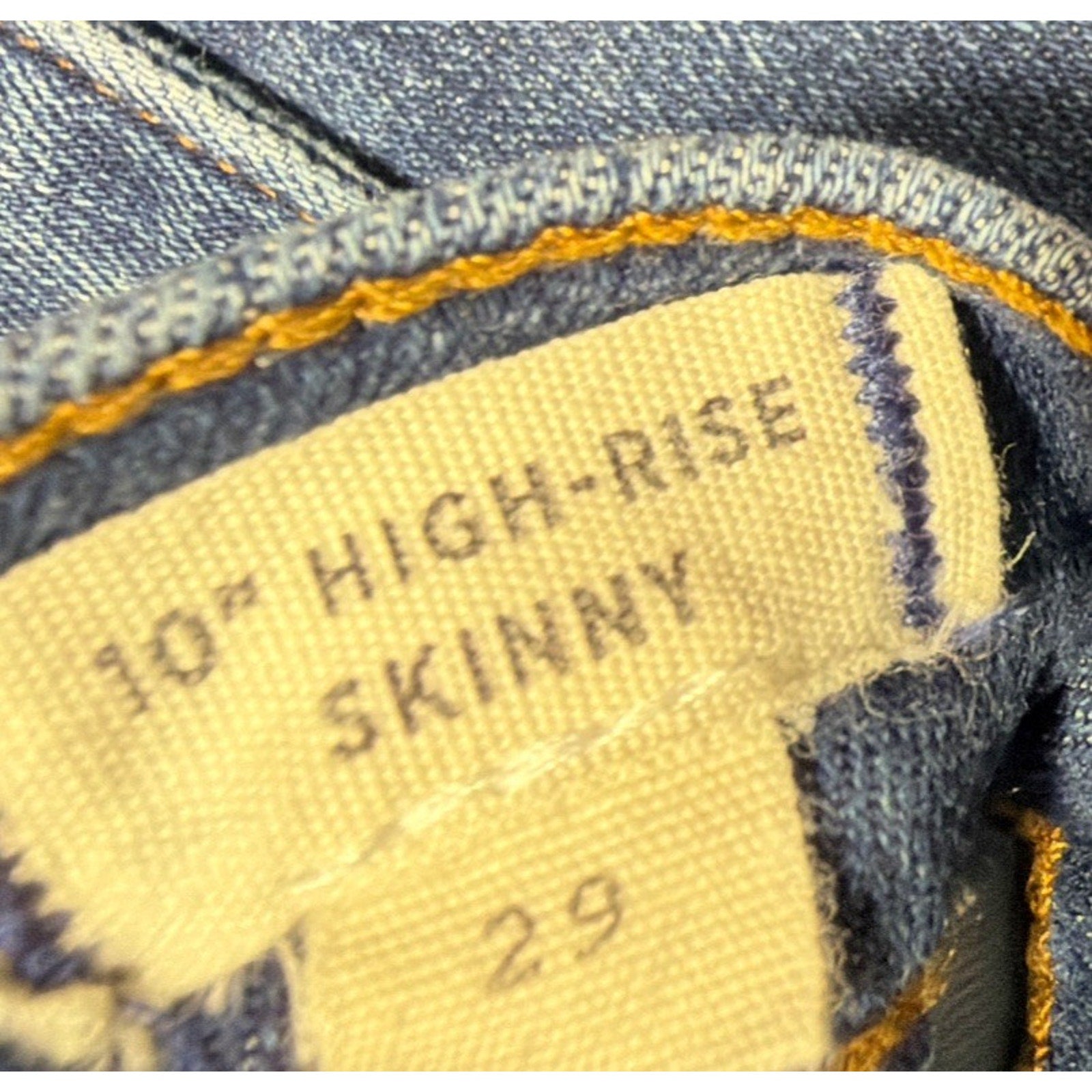 Madewell High Rise Skinny Jeans Womens Size 29 Soft Denim Casual Pants