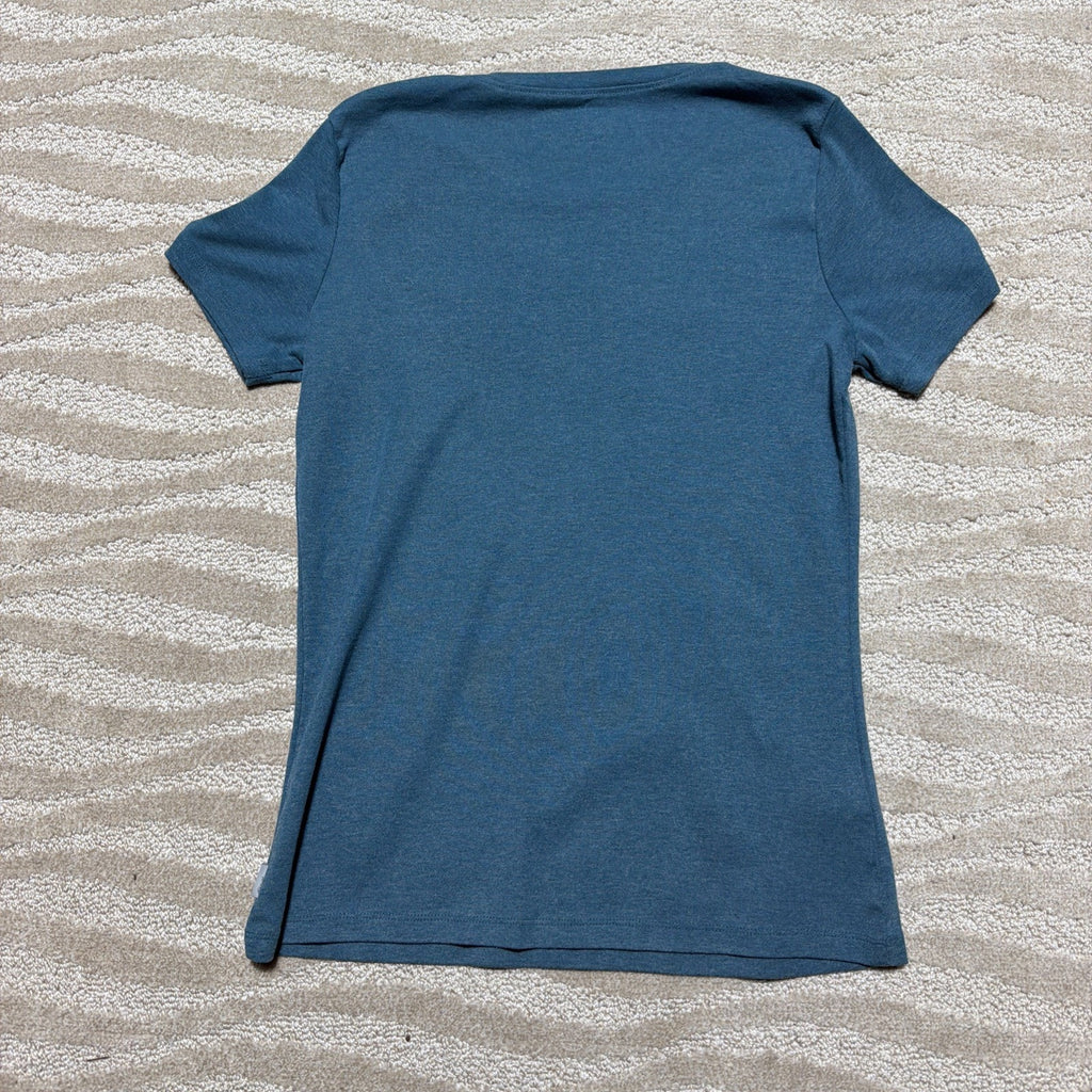 Eddie Bauer T Shirt Womens Size Large Short Sleeve Tee Cotton