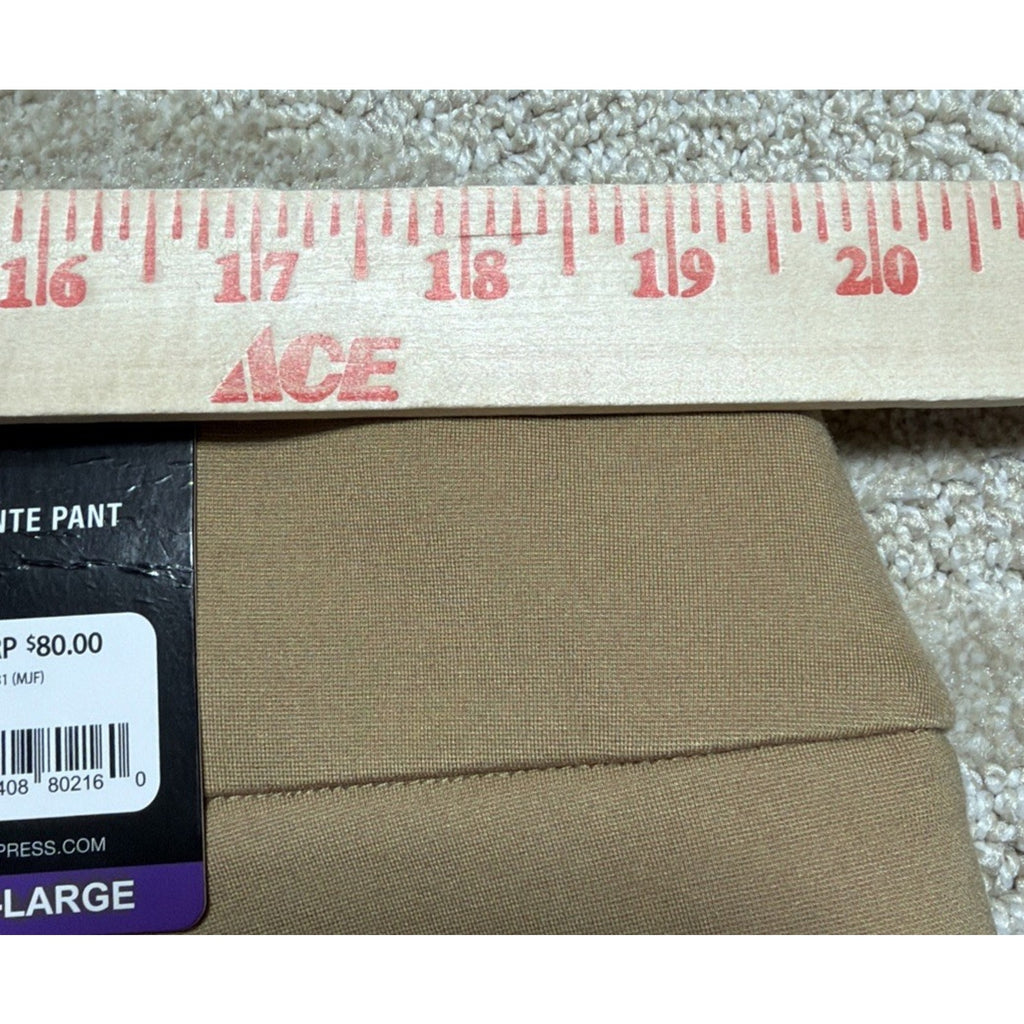 Express Women's Ponte Pant Plus Size XXL Pecan High Rise NWT