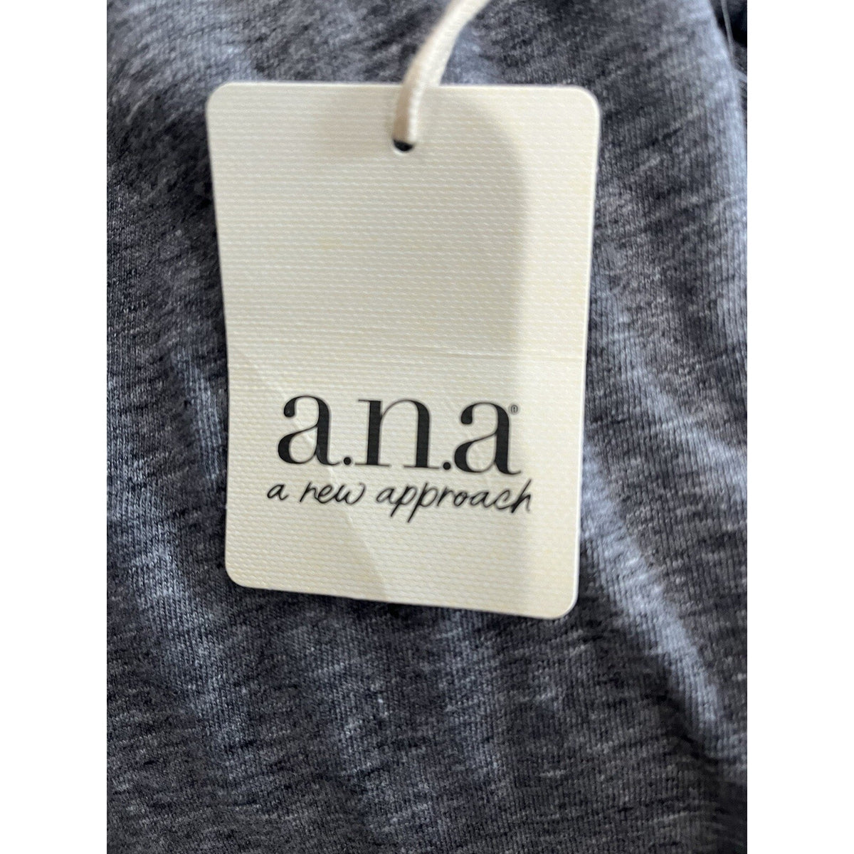 a.n.a A New Approach Gray Long Sleeve Soft Jersey Thermal Top Size XXL NWT