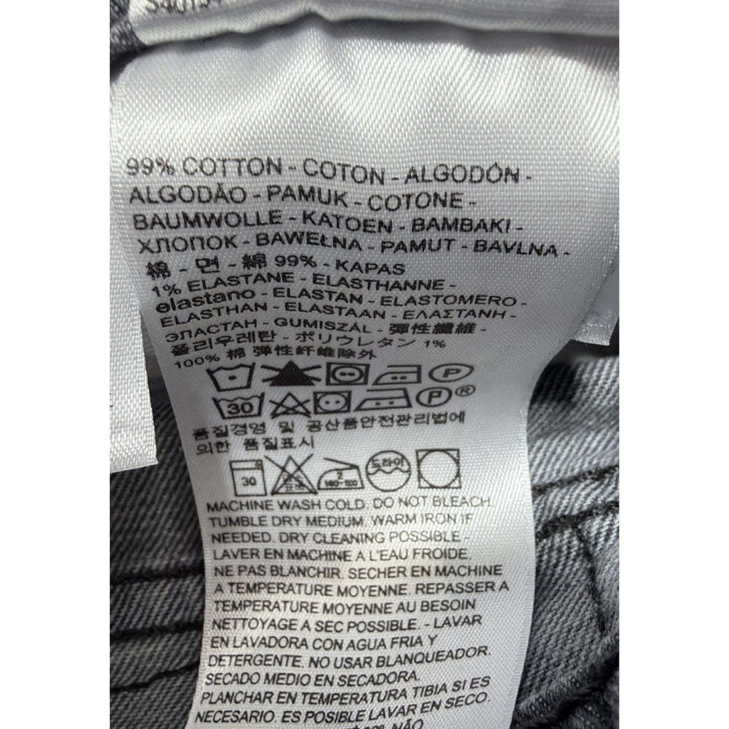 Levi’s 511 Jeans Men’s 38x32 (Actual 36x31) Slim Straight Gray Denim Pants