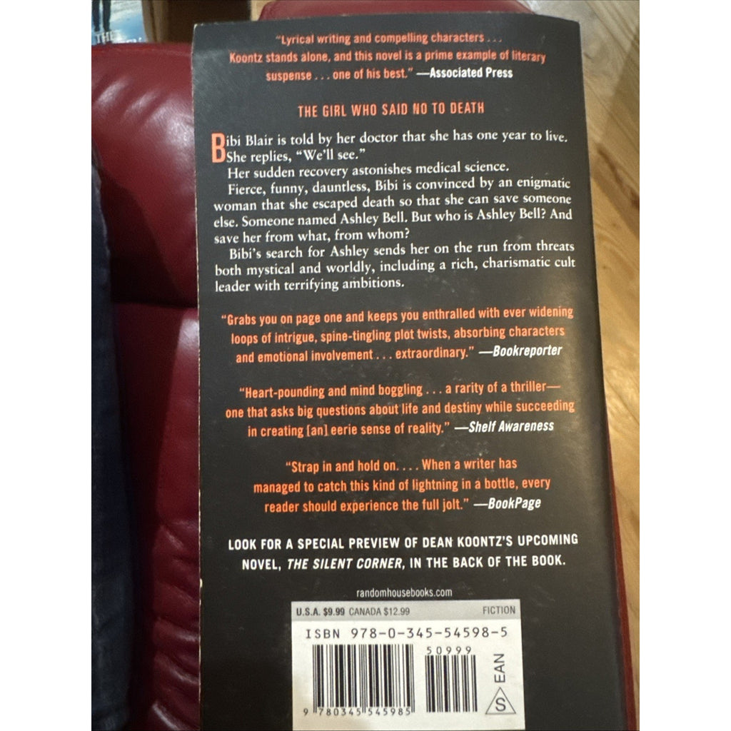 Ashley Bell: A Novel - Paperback By Koontz, Dean - VERY GOOD