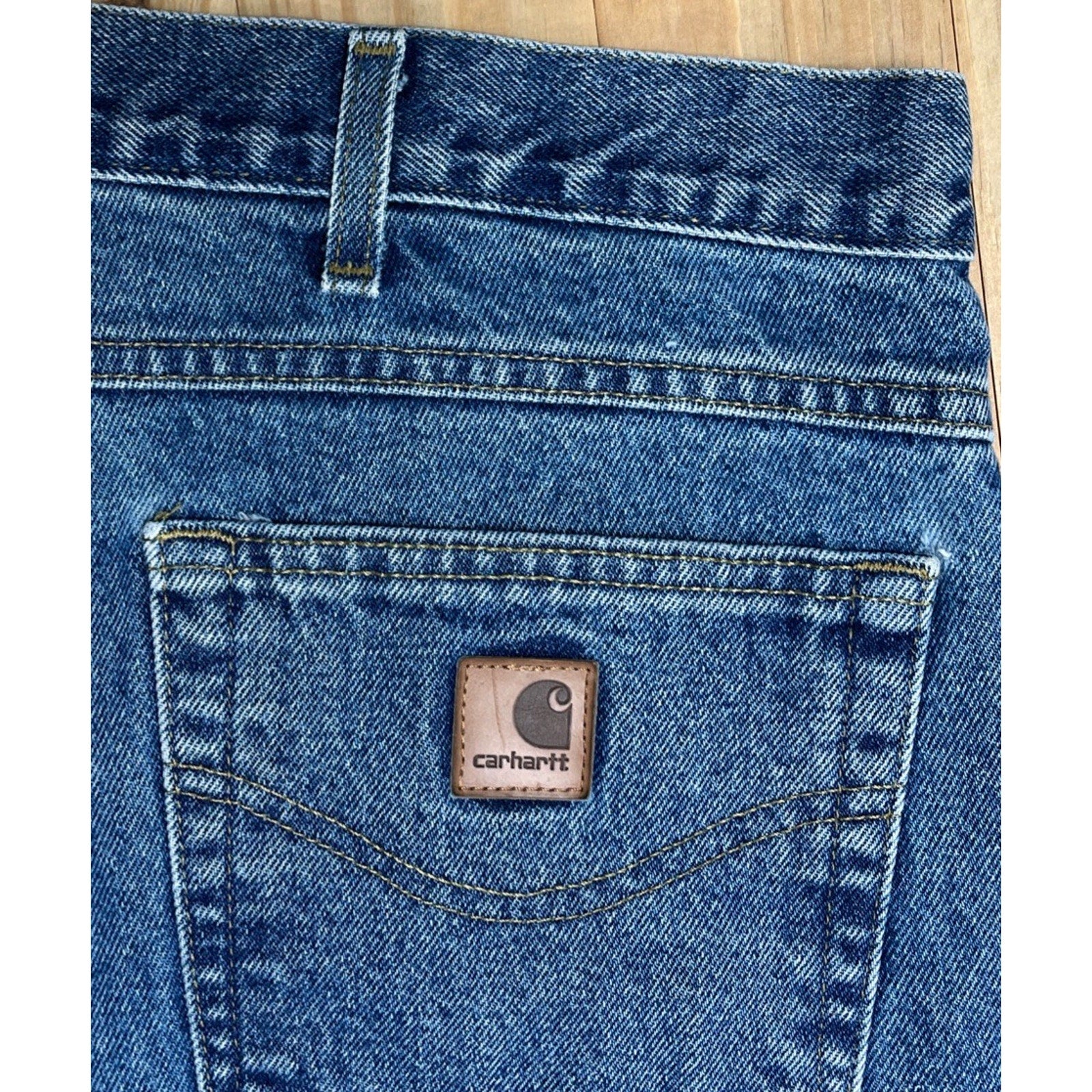 Men's CARHARTT Denim Jeans 48x30 - Excellent Condition