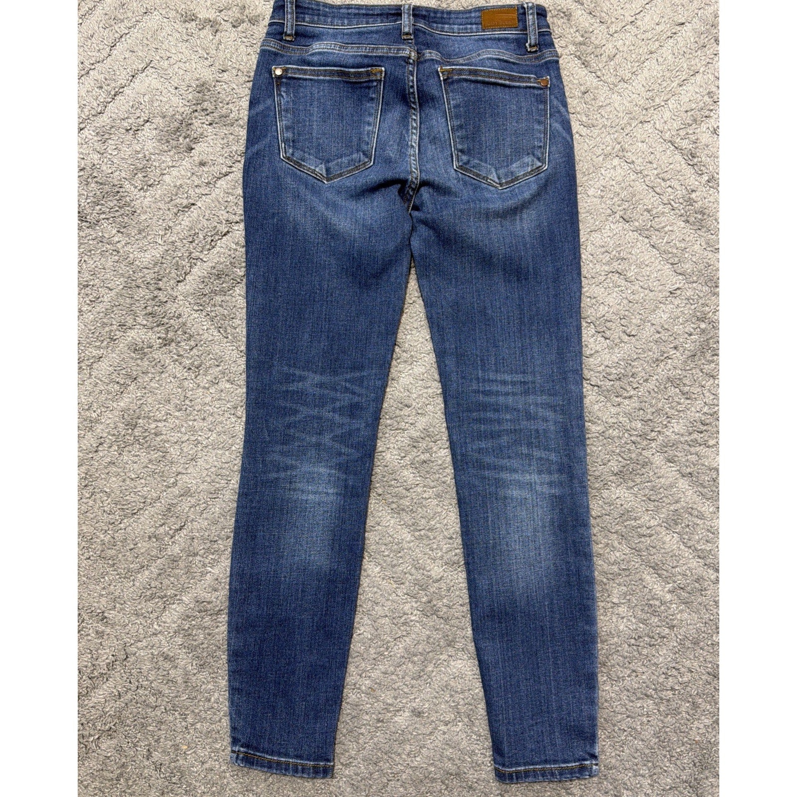 JUDY BLUE Jeans Womens 5/27 Skinny fit Mid Rise Denim Pants 28x28