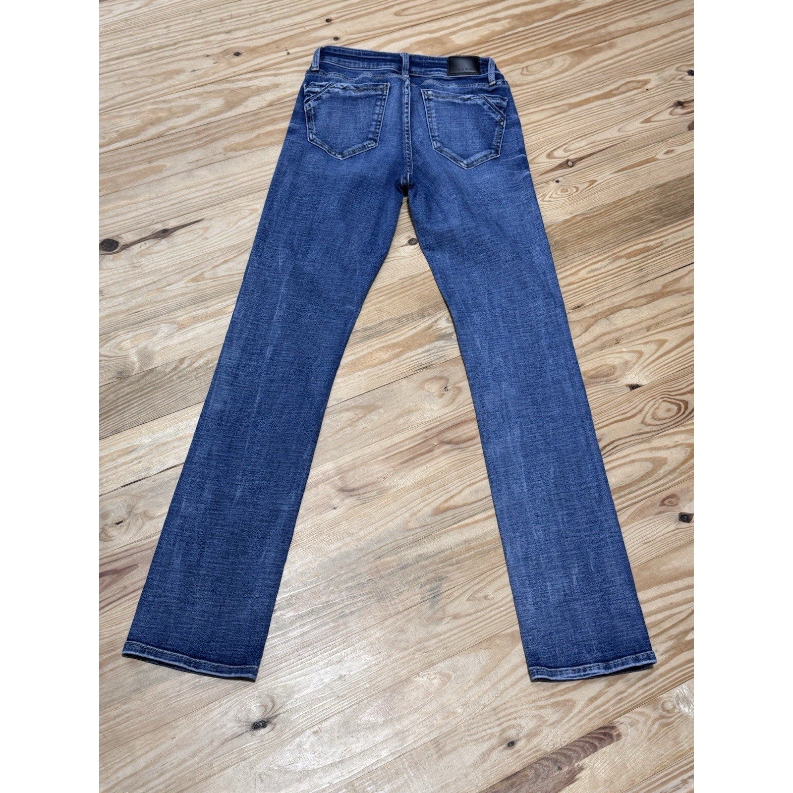 Buckle Black Fit No. 53 Straight Leg Blue Denim Stretch Jeans Women’s Size 26X34