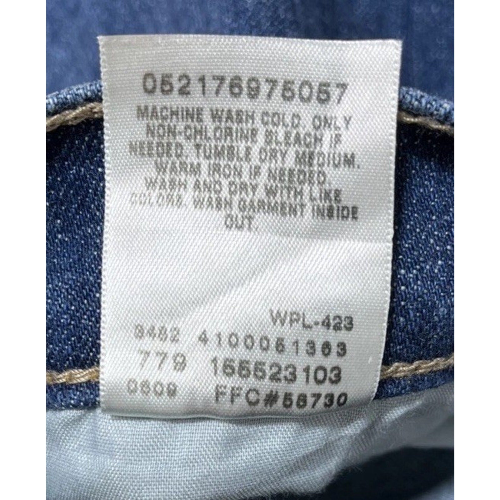 Levis 550 Relaxed Boot Cut Womens Jeans Blue Denim size 6 29x31