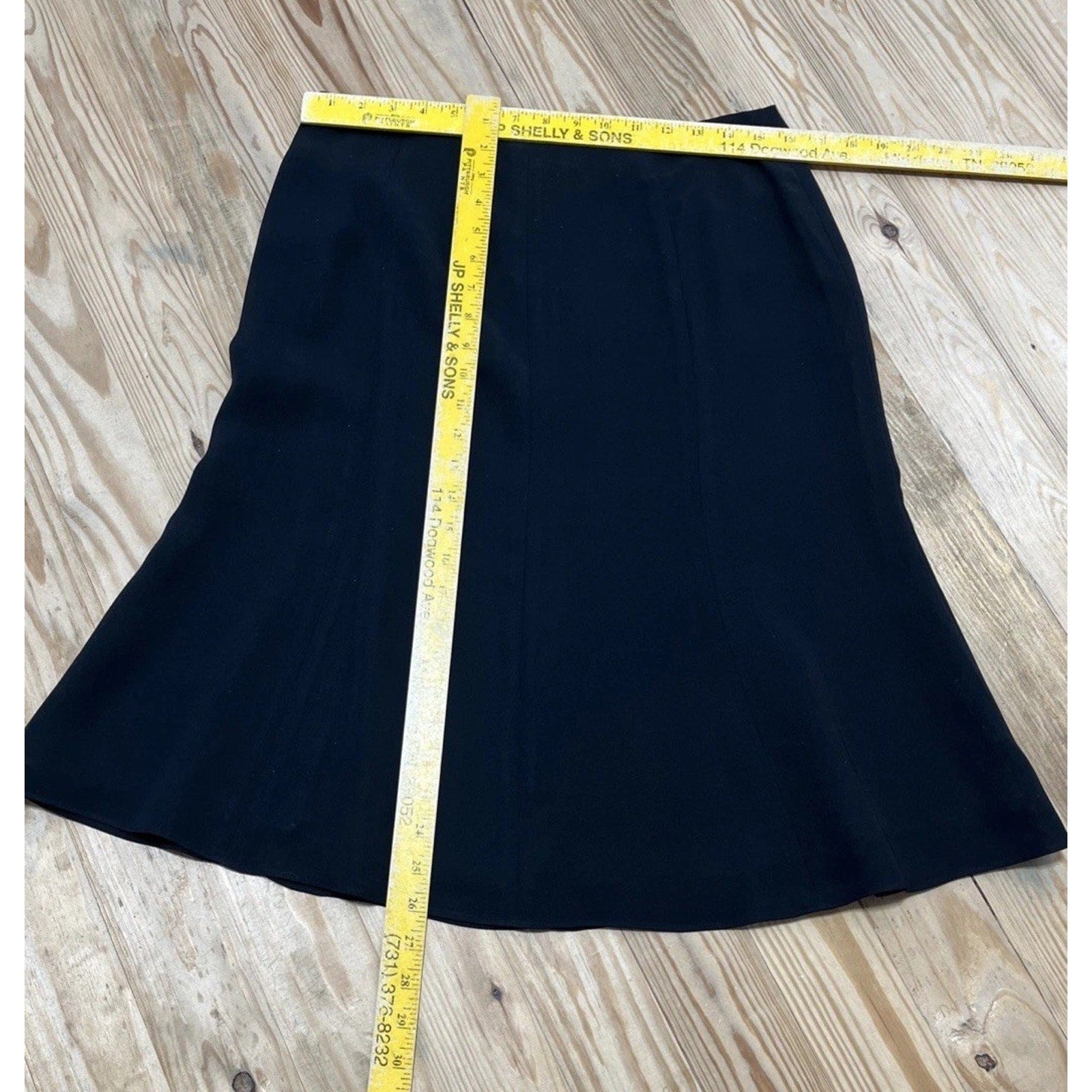 Lauren Ralph Lauren 100% Silk Lined Maxi Skirt Womens 8 Fairy Chiffon