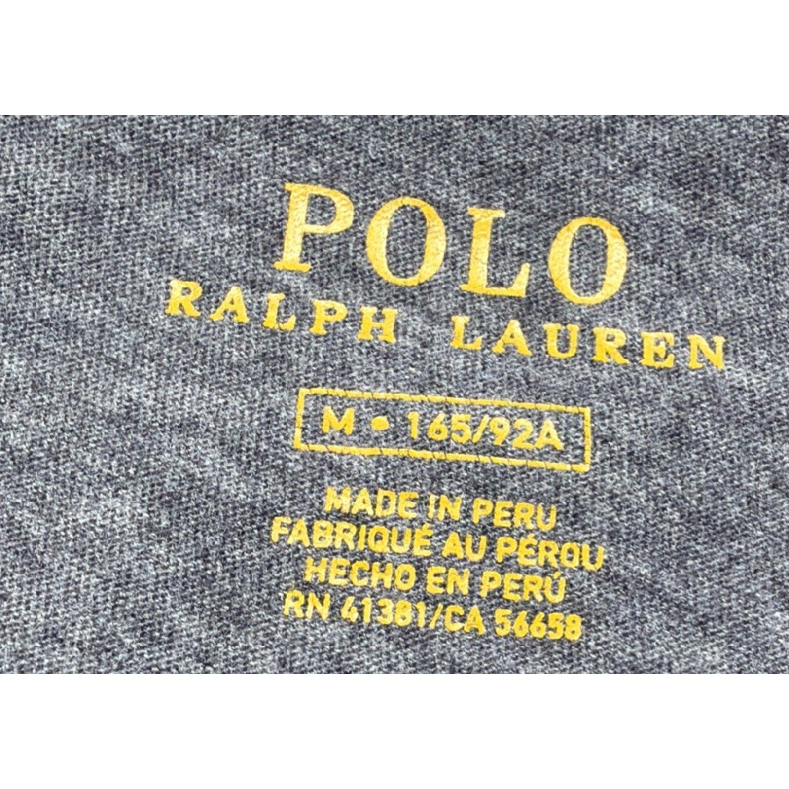 Polo Ralph Lauren T Shirt Womens Size M Gray Casual Short Sleeve Ladies