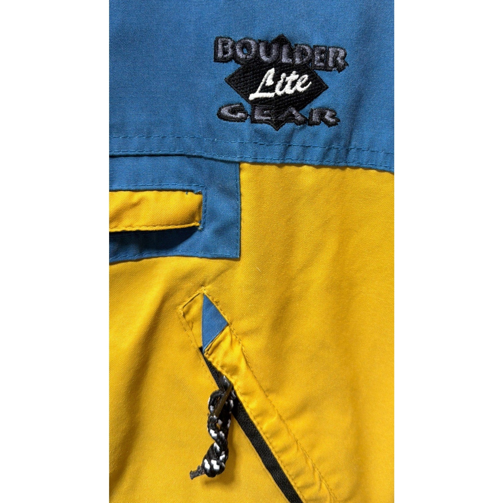 Vintage 90s Boulder Gear Lite Solar Lock Lined Ski Jacket Size XS