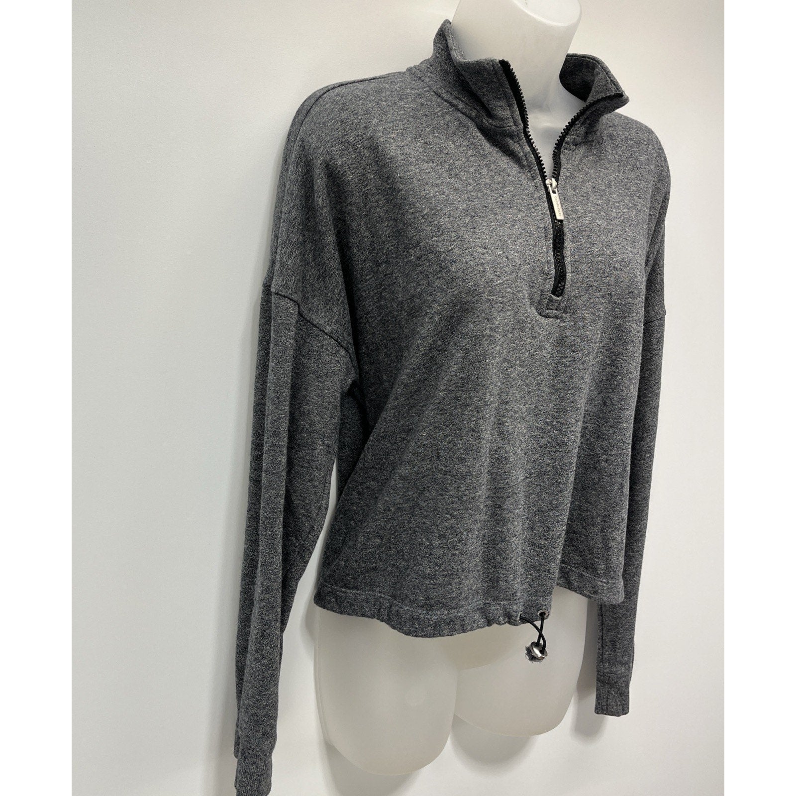 Calvin Klein Women's Gray Sweater Adjustable Waist String size XL