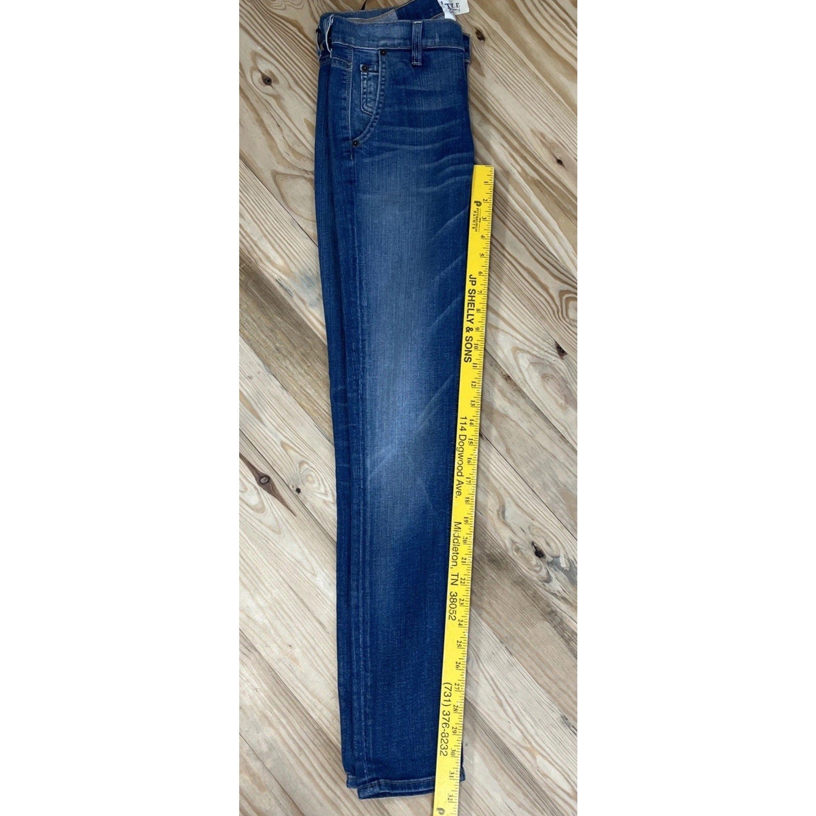 Textile Elizabeth & James Named Iggy Skinny Jeans Size 25 USA Made