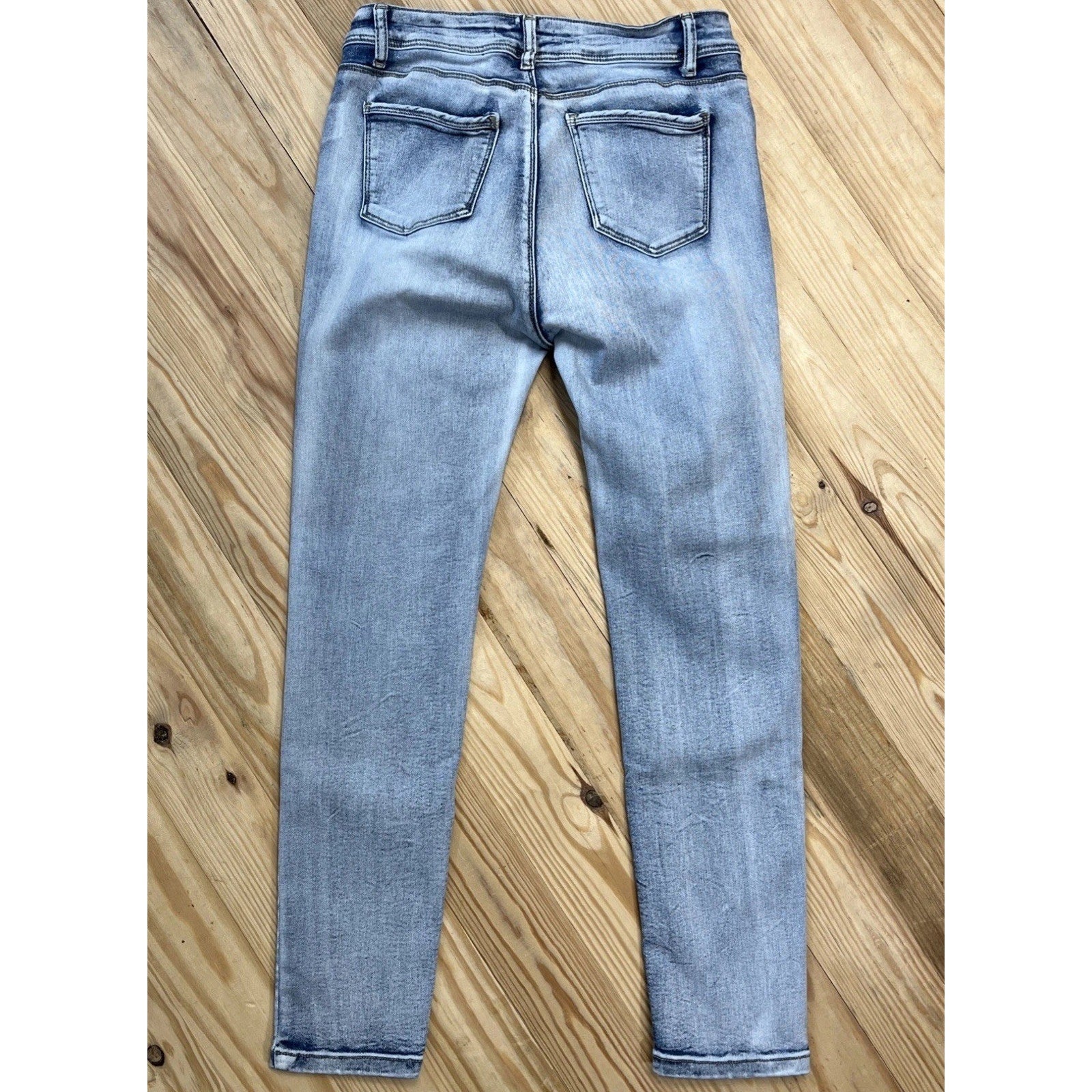 Bamboo Skinny Blue Denim Jeans Juniors 13 Light Blue
