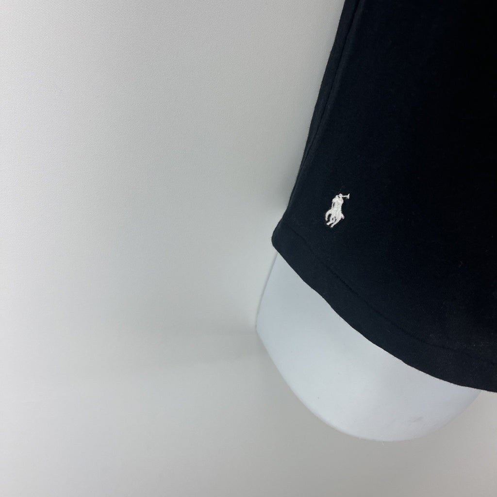 NWT Polo Ralph Lauren Shirt Mens Small Black Pony Round Neck Short Sleeve Cotton