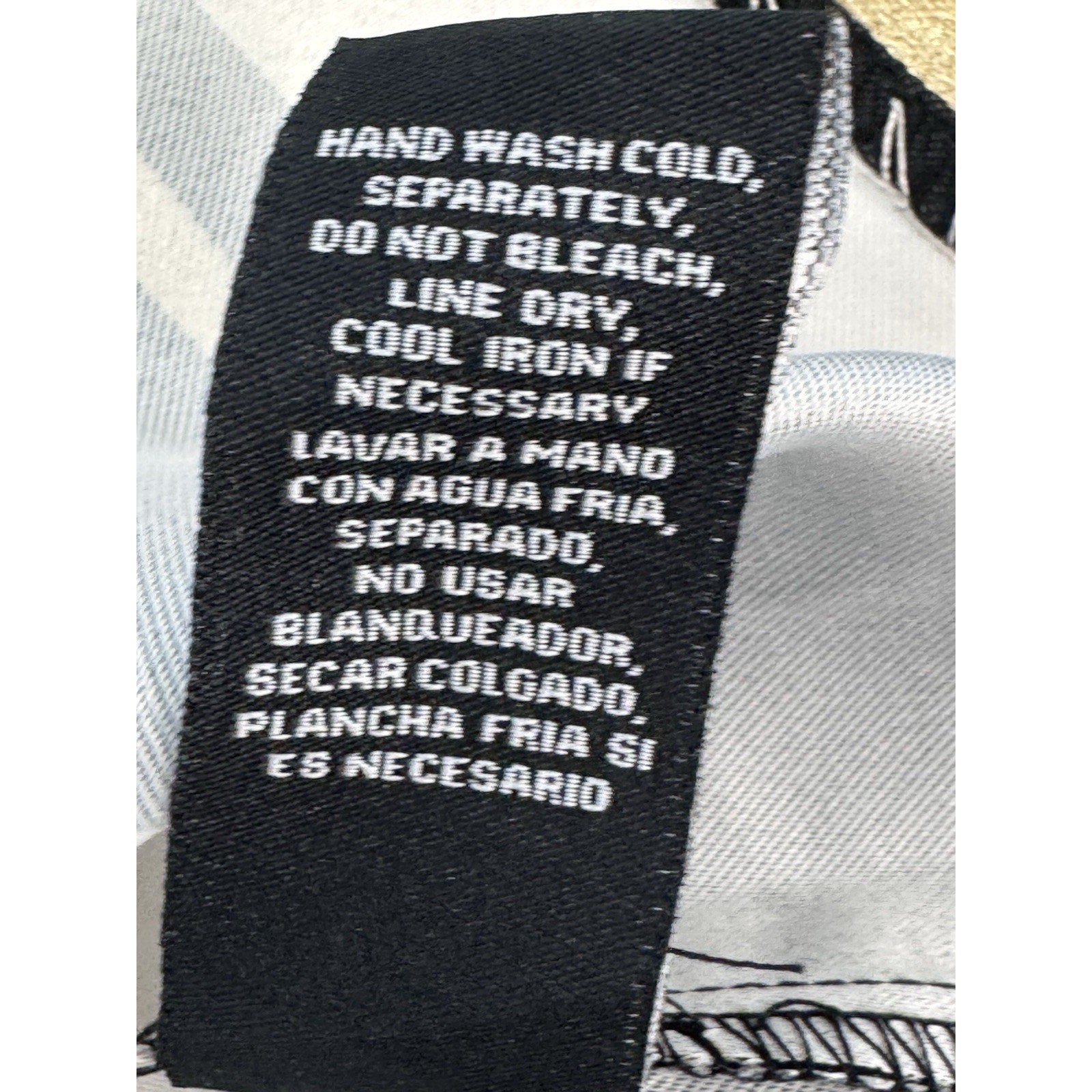 R&K Originals Black Gold & Ivory Tie Waist Dress with a Pleated Skirt New 4P