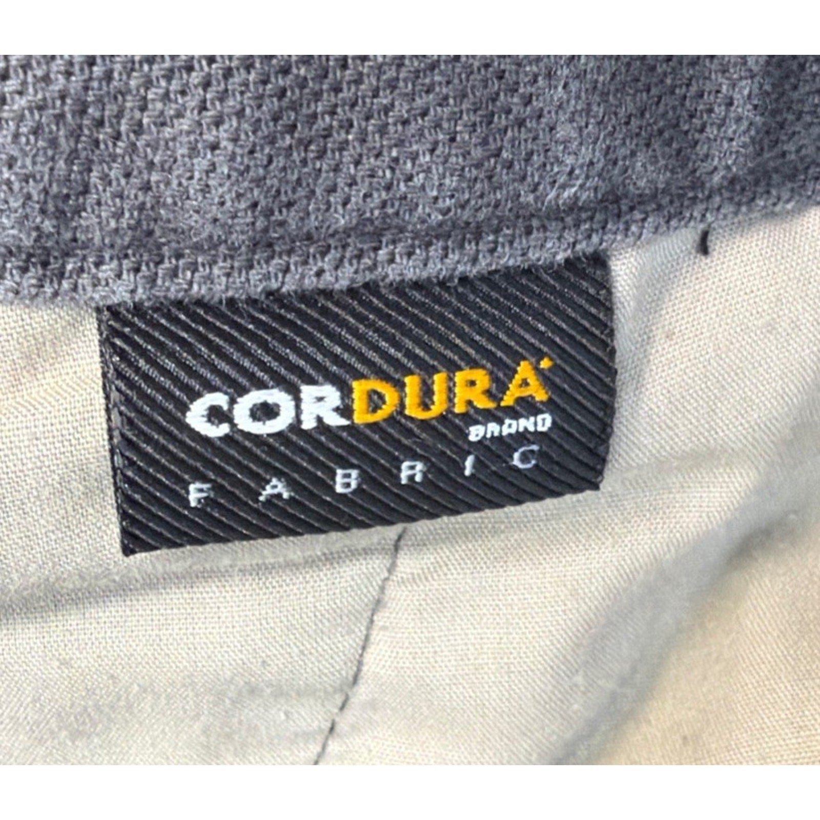 Duck Camp Brush Pants Mens 42R Gray Canvas Heavy Duty Cordura Stretch
