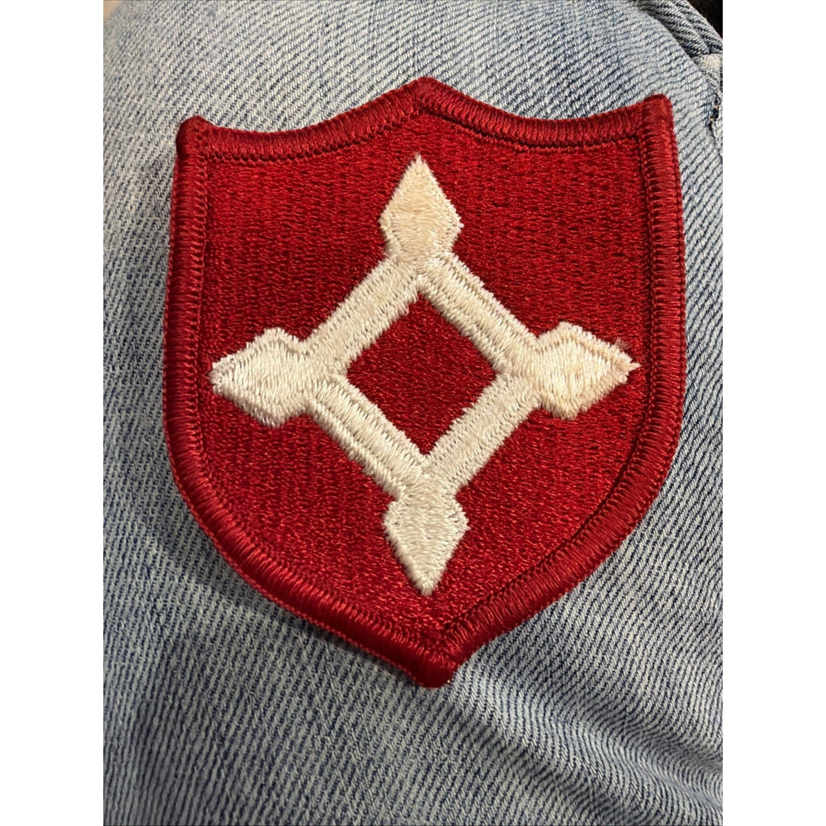 Original WW2 U.S. Florida National Guard Headquarters Uniform Patch