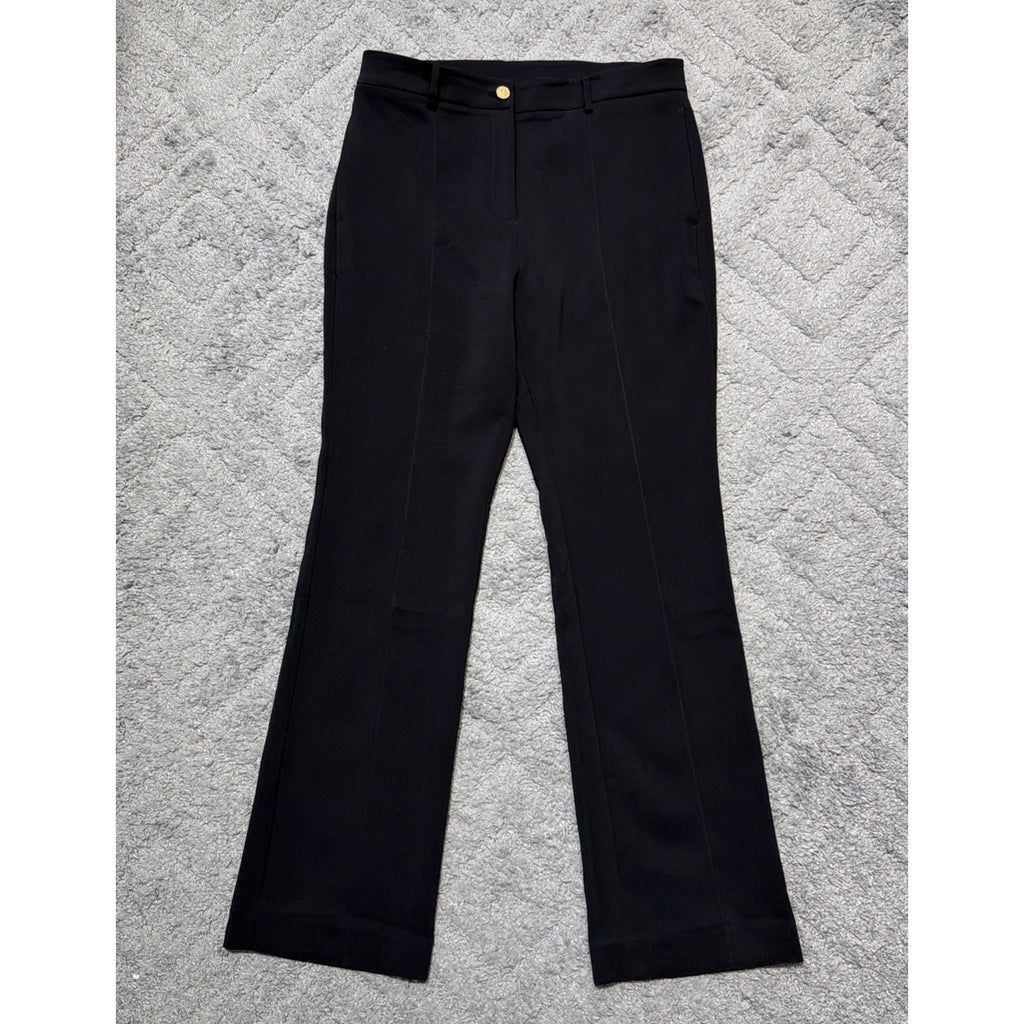 Michael Kors Womens 12 Black Dress Pants Slacks Professional Career Office Work