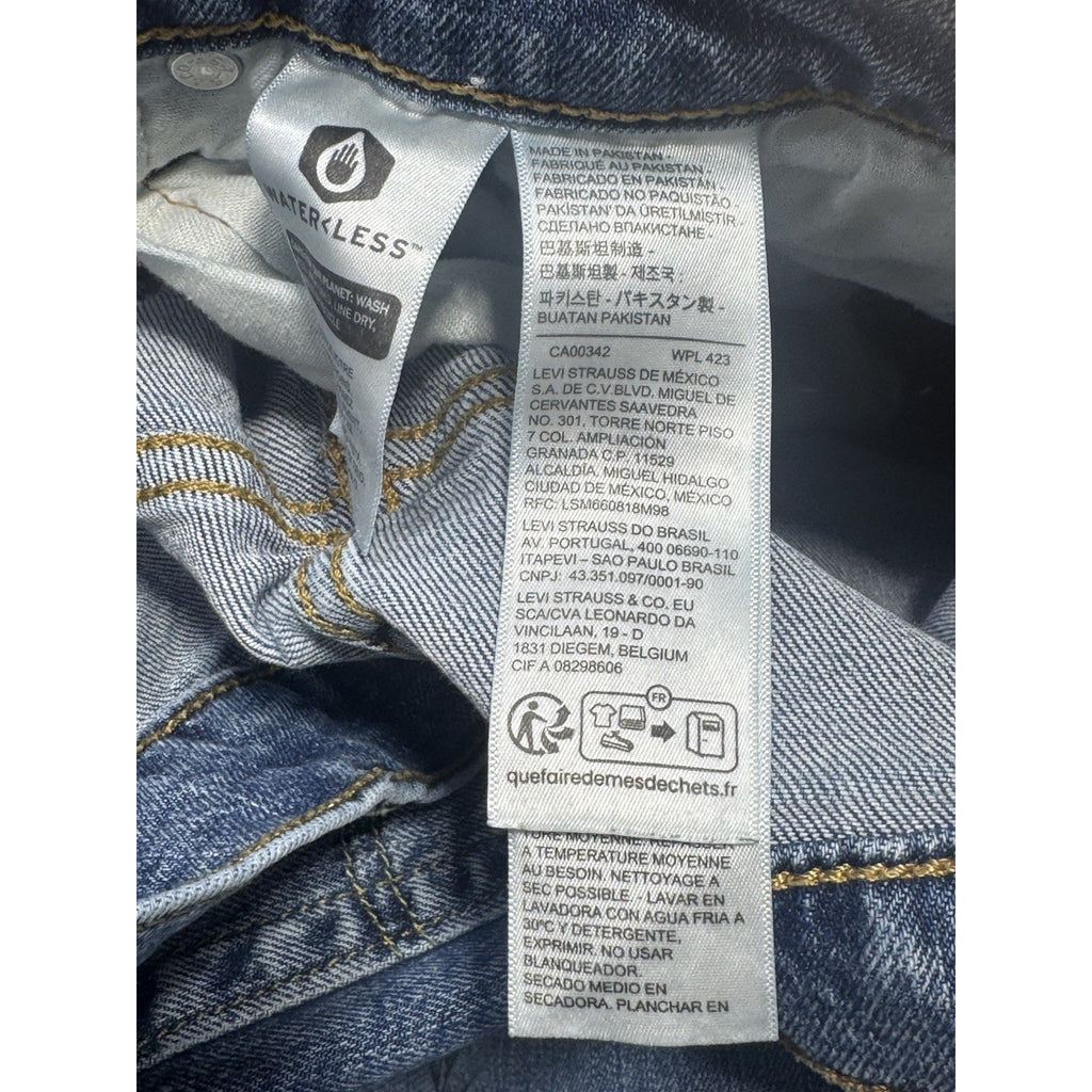 Levis 541 Dark Wash Blue Jeans Denim Straight Fit Men’s Size 38X29