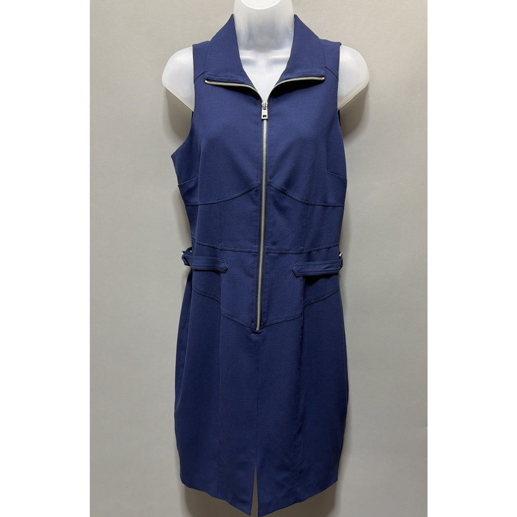 Andrew Marc New York Women's 10 Sleeveless High Neck Sheath Dress Neiman Marcus