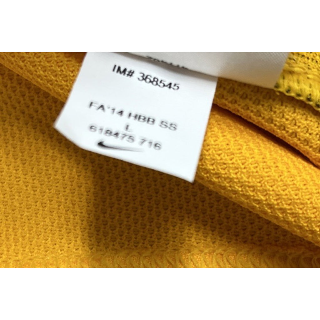 Nike Mens Basketball Jersey LSU Tigers #00 Large Sample Stitched Sewn NWT FS!