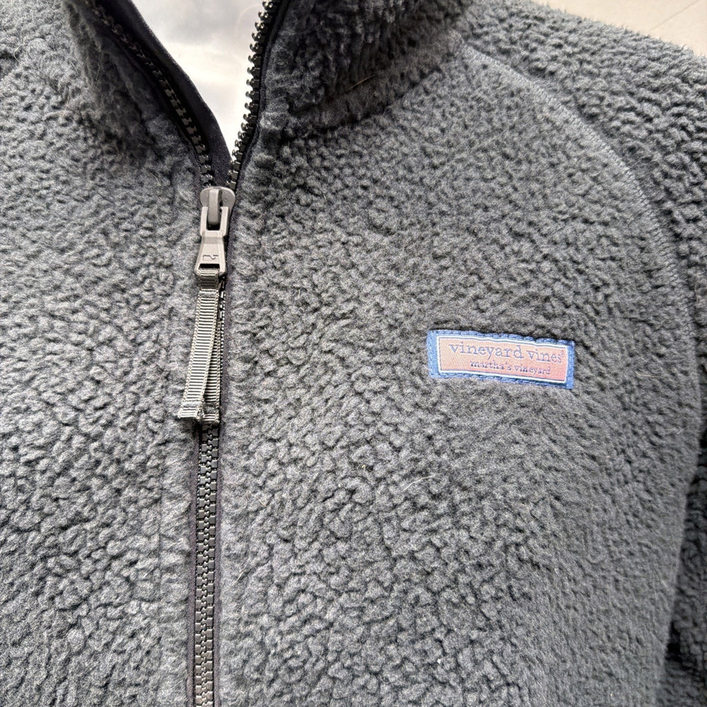 Vineyard Vines Sweater Women’s XS Pull Over 1/4 Zip Ladies Sherpa Fleece Martha