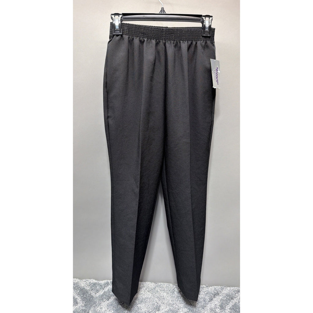 Allison Daley Women's Pants 6P Black High Rise Classic Pull-On Pockets New