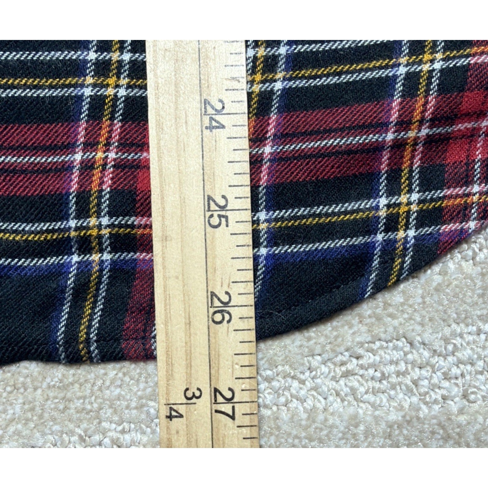 NWT Westbound Women's Red, Blue & White Plaid Flannel Button-down Top Shirt PXL