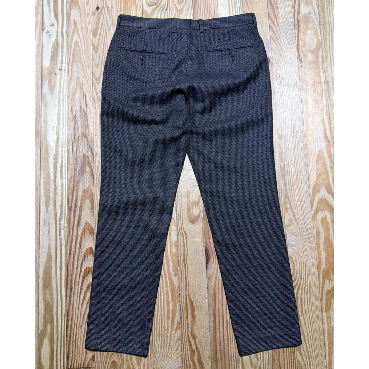 J. Crew Pants Thompson Tapered Leg Houndstooth Flat Front Men's 32x30