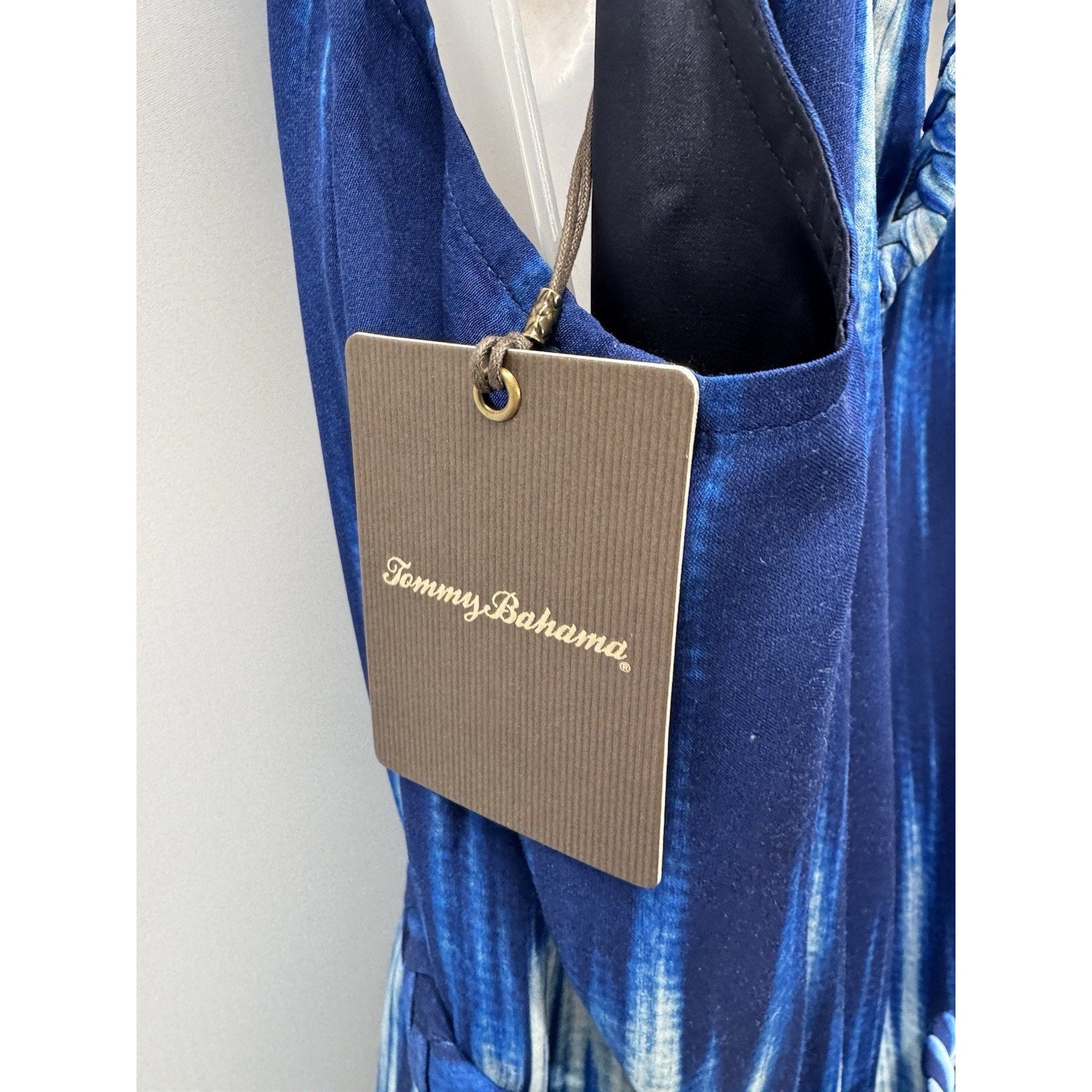 Tommy Bahama Sleeveless Petra Maxi Dress Kingdom Blue Women’s Size XL NWT