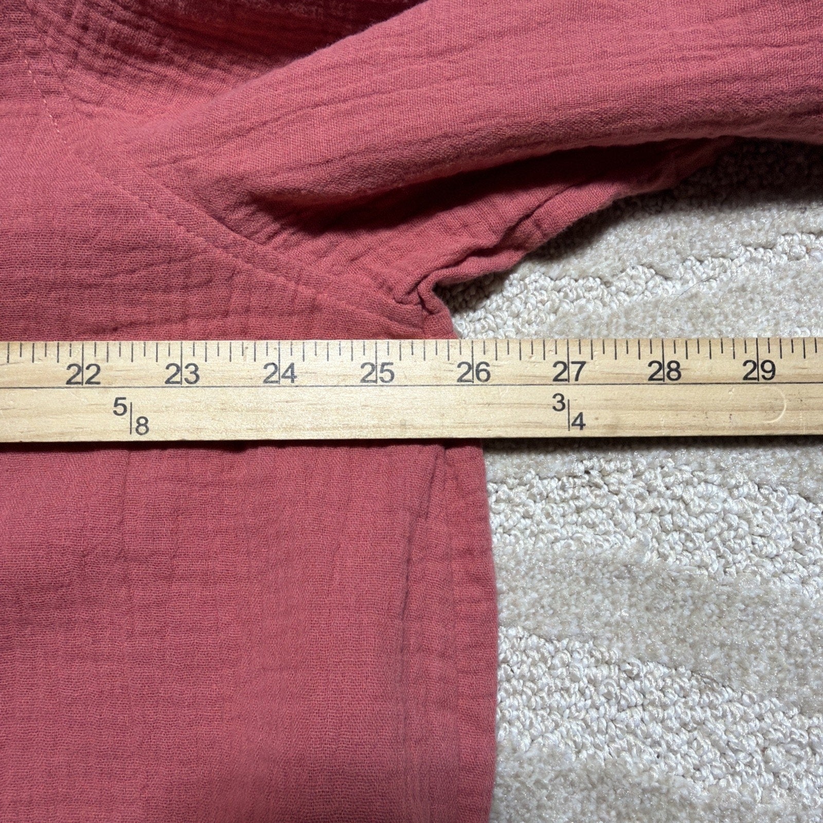 NWT Jessica Simpson Cotton Gauze Relaxed Fit Button Front Collared Shirt XL