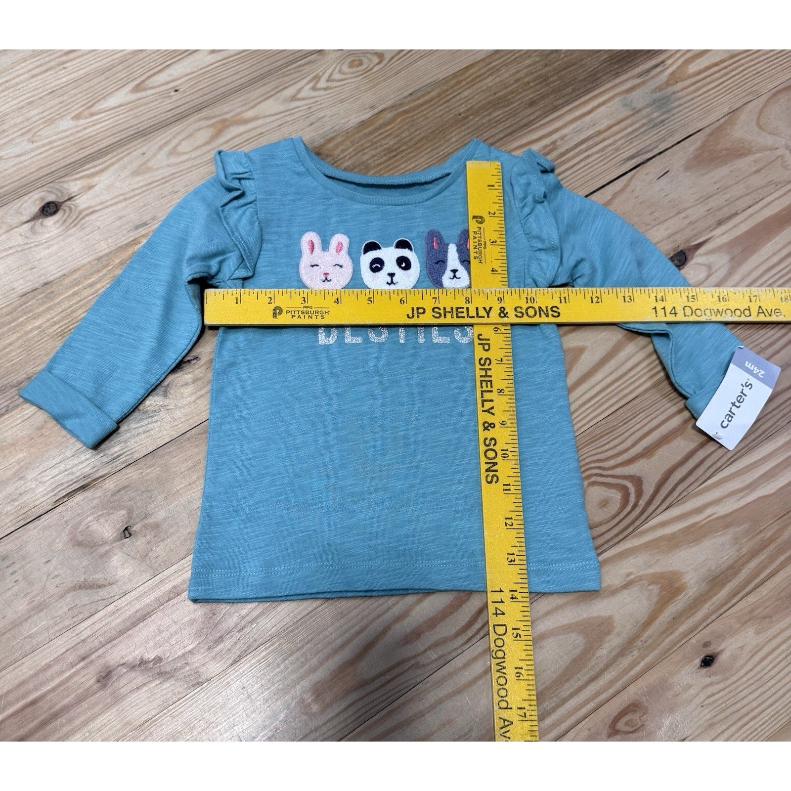 Carter’s & Jumping Beans Besties Outfit Bunny Panda Dog Leggings Shirt Baby 24M