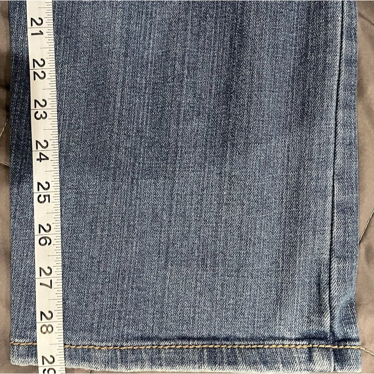Justice Jeans Girls/Jr 12 1/2 Blue Skinny Regular Fit Denim Wash Stretch Boho