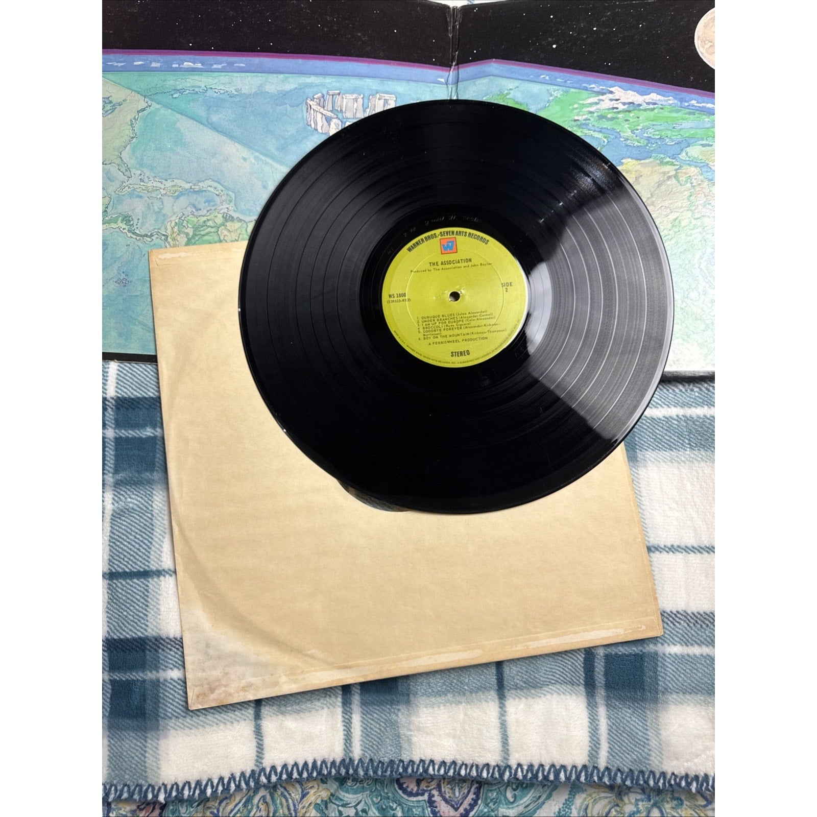 1969 self-titled album The Association by the band The Association 12" Vinyl LP