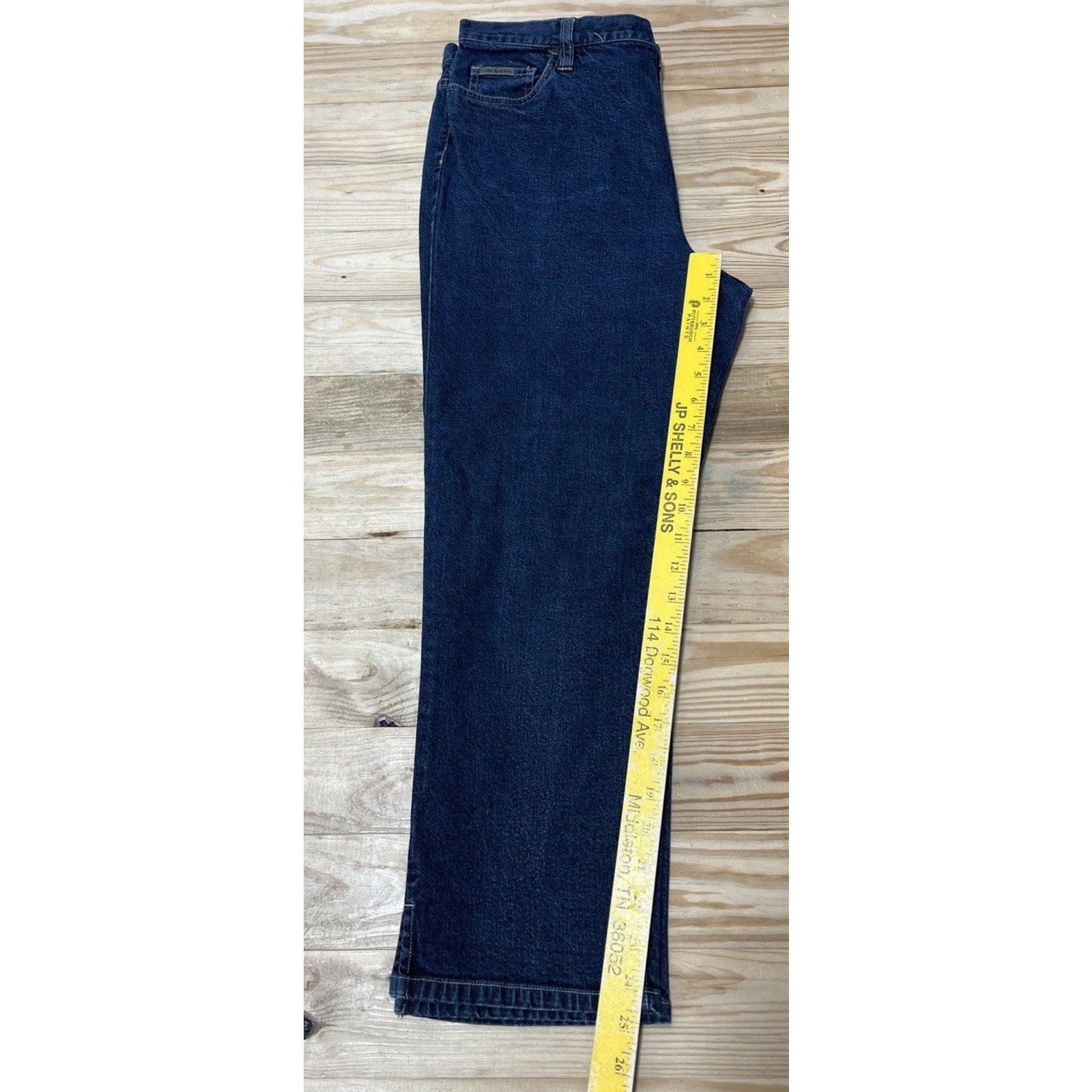 Women’s Calvin Klein Crop Jeans Size 12 Blue Stretch
