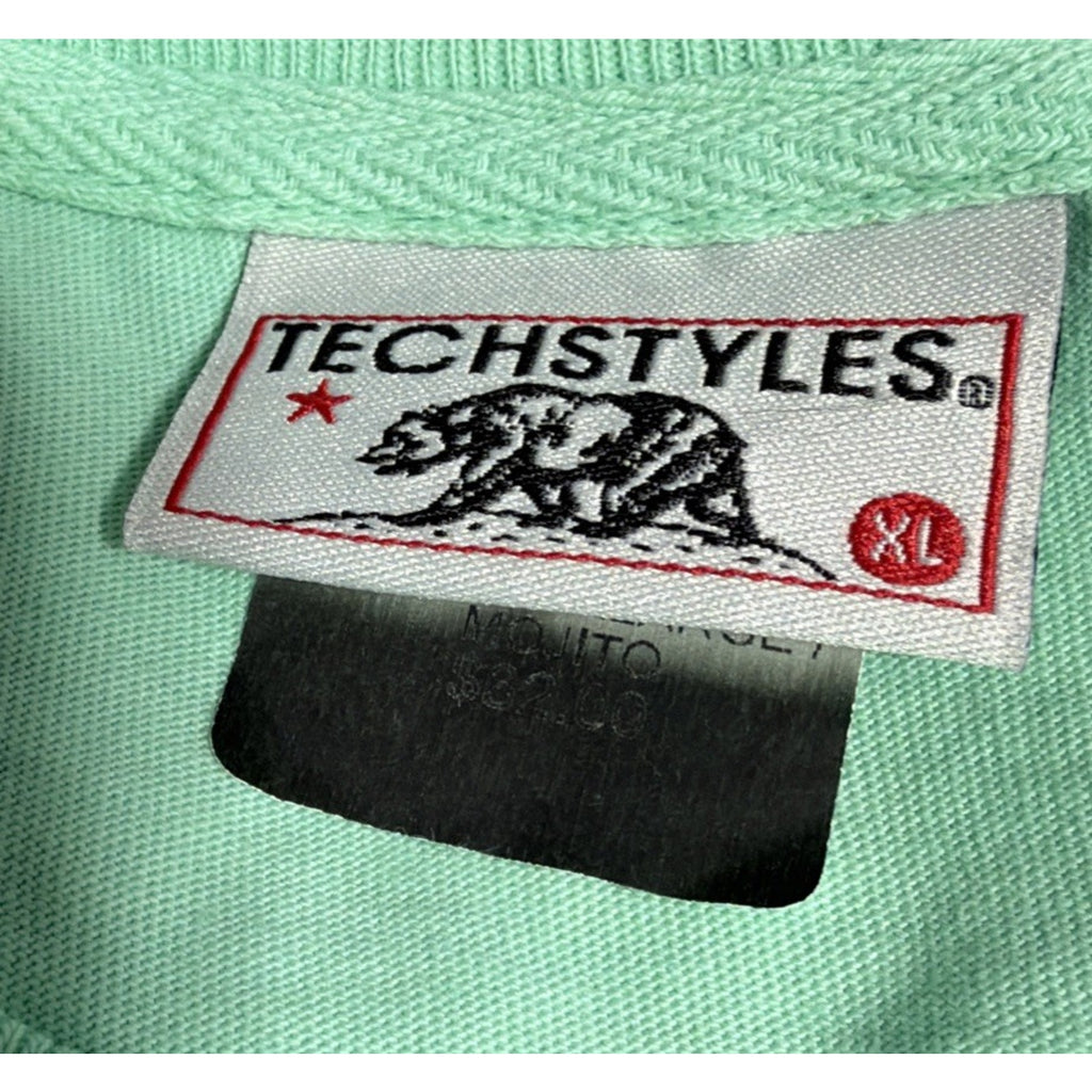 Hangout Shirt Mens XL Green Surfer Gulf Shores Alabama Beach Bum Tee