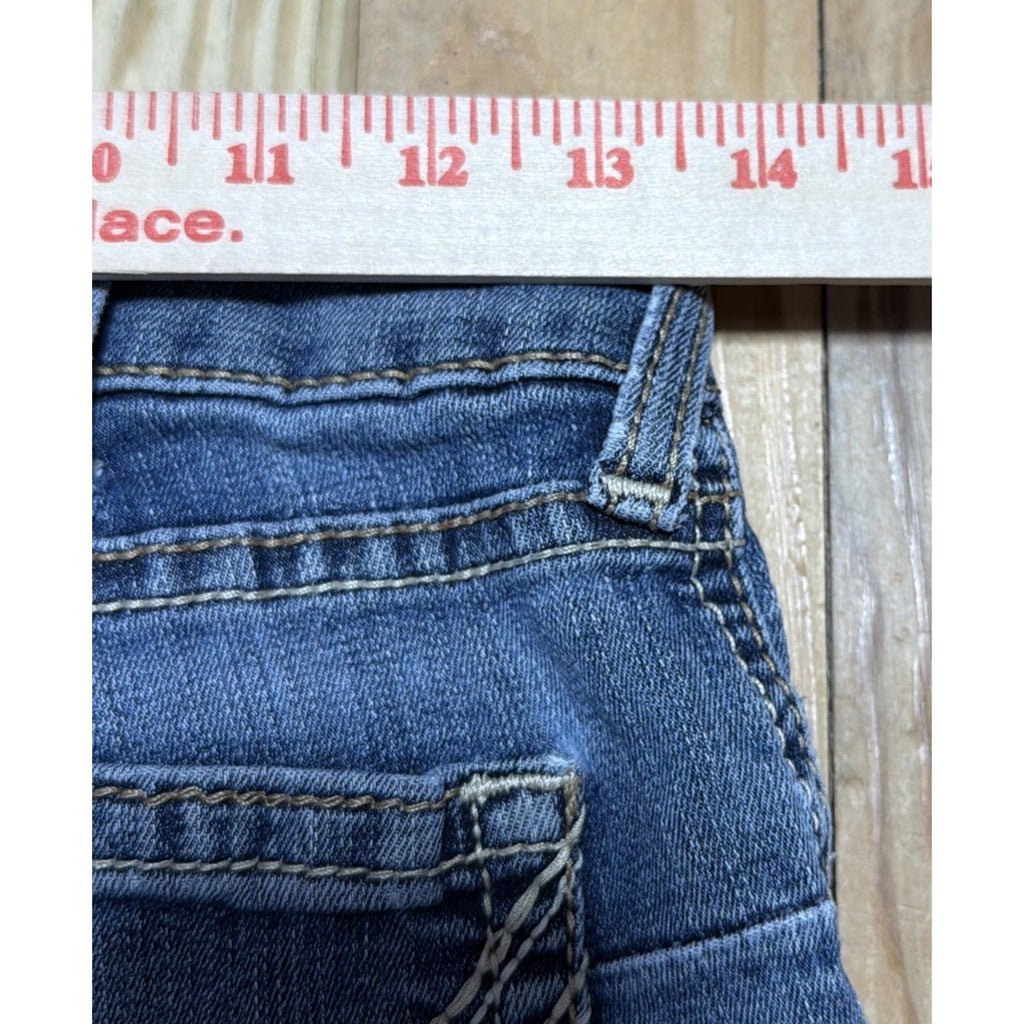 Ariat REAL Denim Womens Bootcut Jeans 27R Western Cowgirl Medium Wash Blue