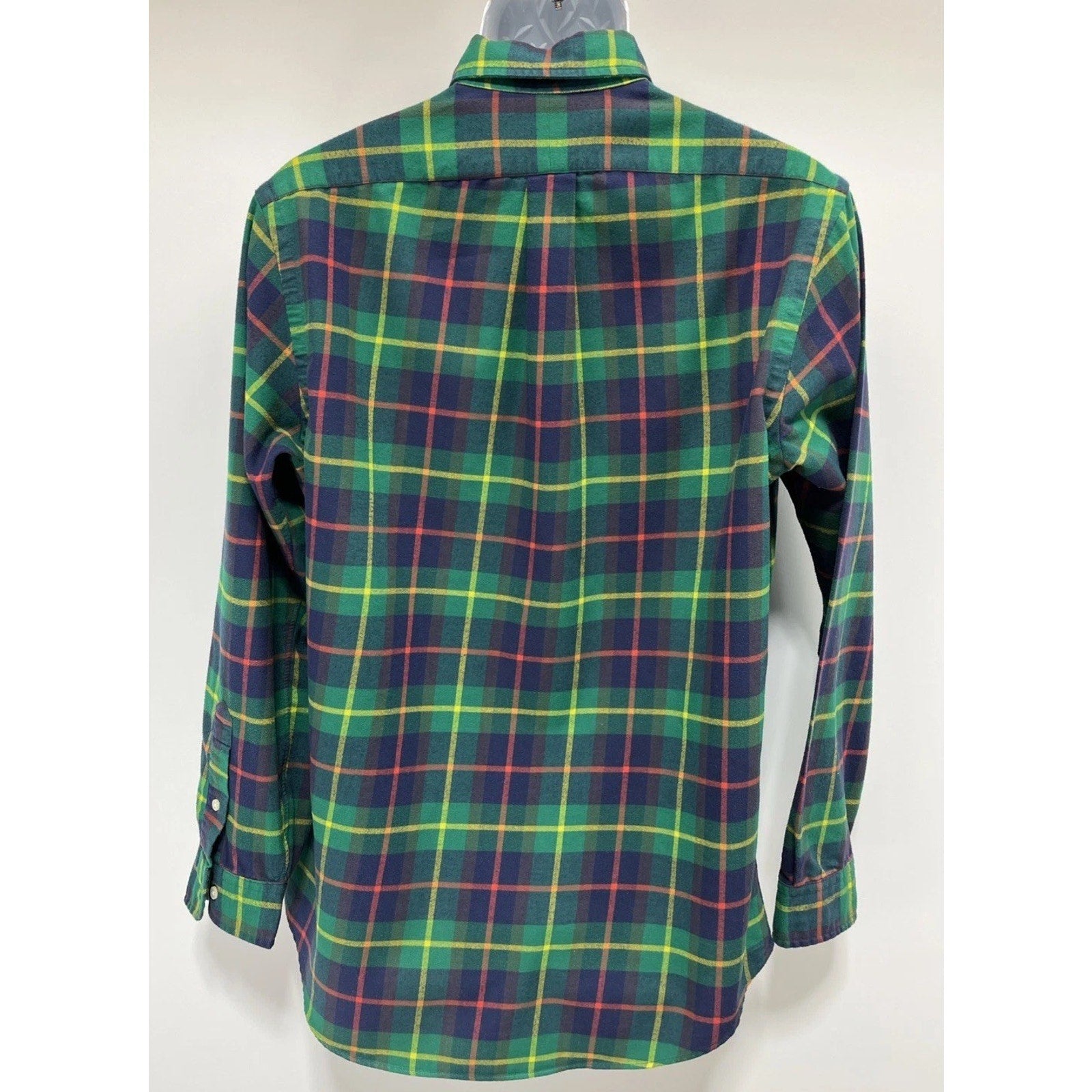 Ralph Lauren Classic Fit Performance Flannel Shirt Long Sleeve Button Down Sz M