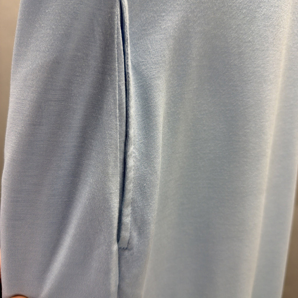 Magellan Outdoors Womens Blue Summerville T-Shirt Dress Short Sleeve Pockets M