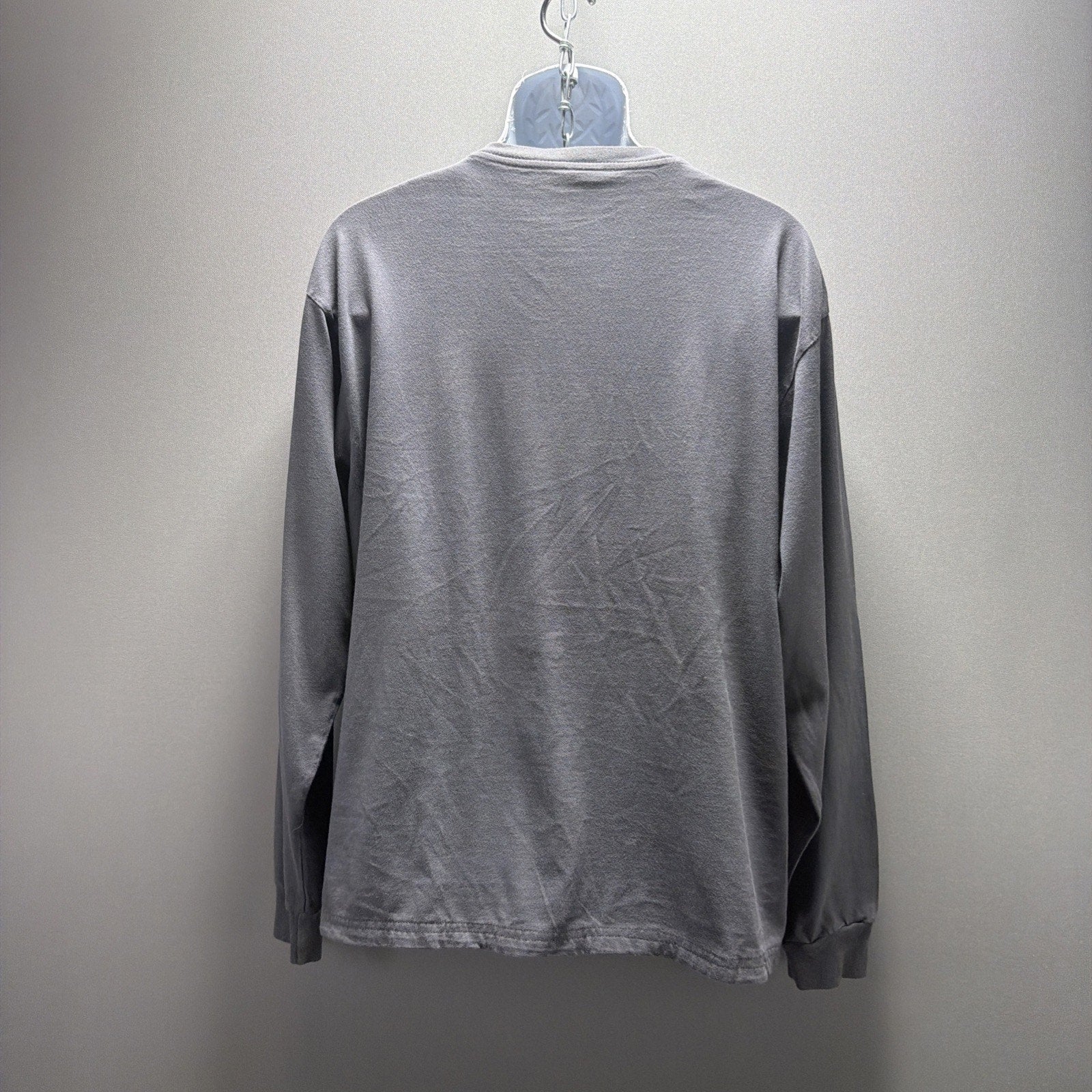 Mens Sz L Skagway Alaska Grey Pass Yukon Route Railway Embroidered T-Shirt