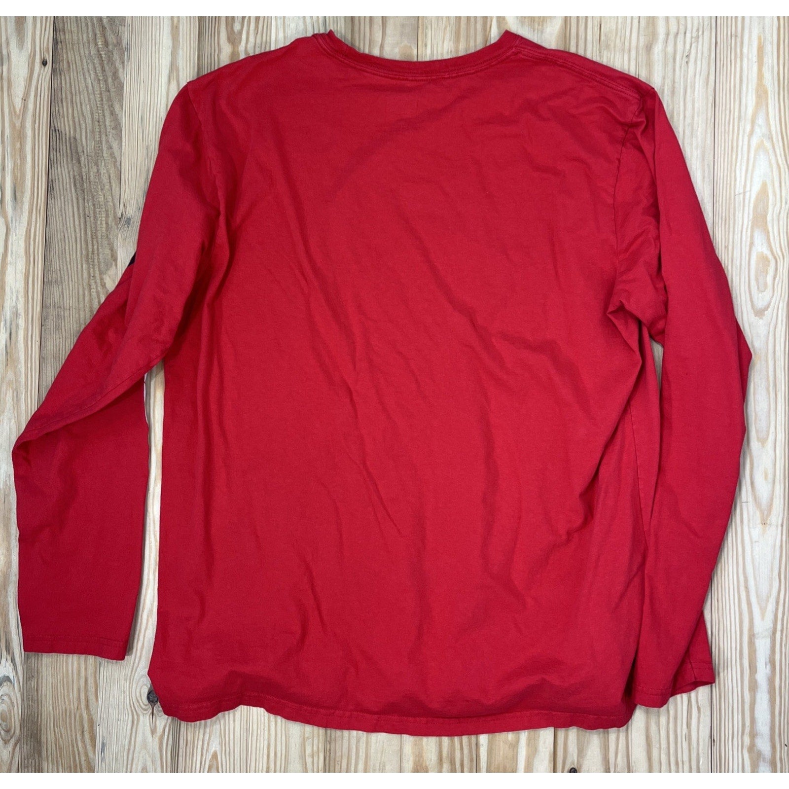 Box Seat Georgia Bulldogs Red Longsleeve T Shirt Size XL