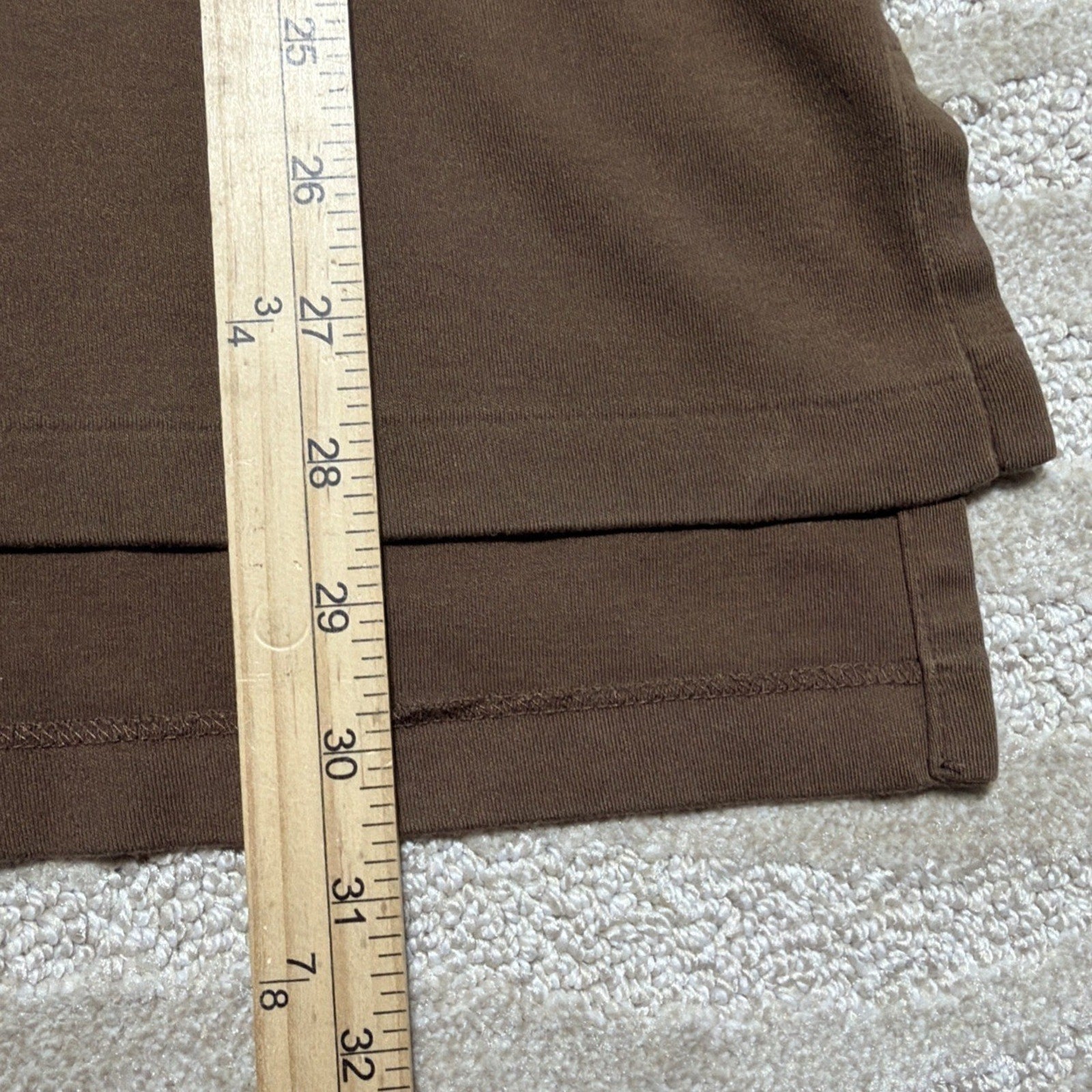 Vtg 1990s Polo Ralph Lauren Jersey Polo Shirt Mens M Brown Short Sleeve Preppy