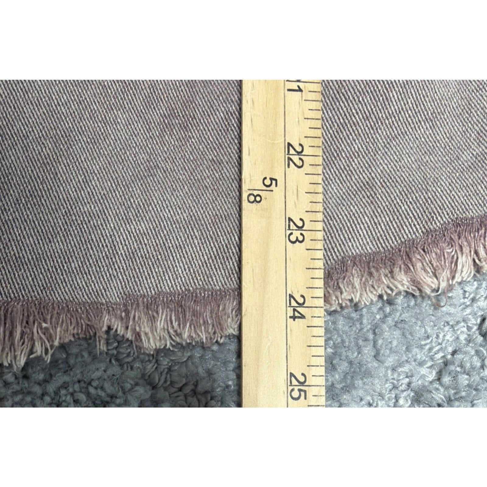 POL Oversized Plaid Sleeve Raw Edge Shirt Jacket Size S