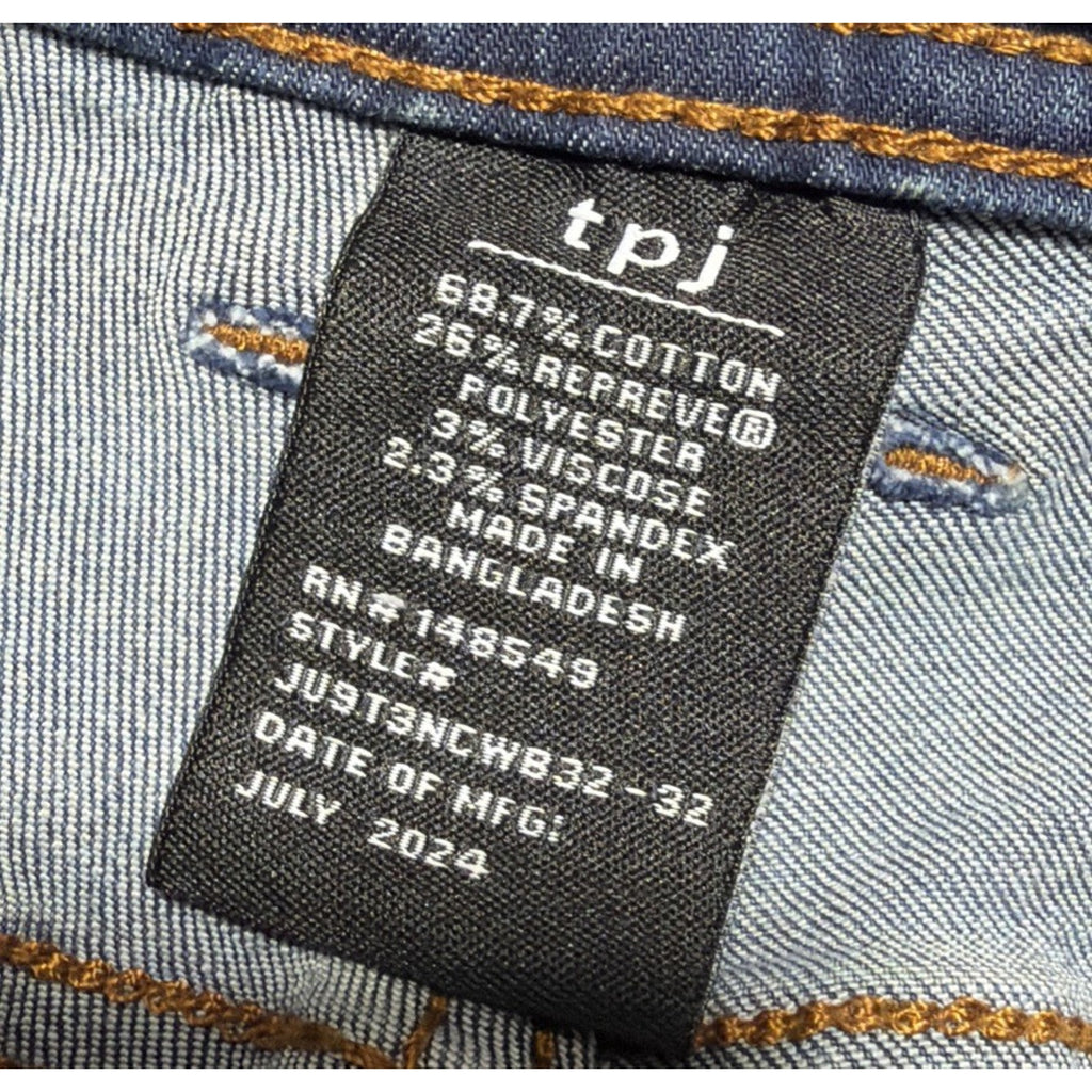 The Perfect Jean NYC Pants Mens 32x32 Blue Athletic Fit Stretch TPJ