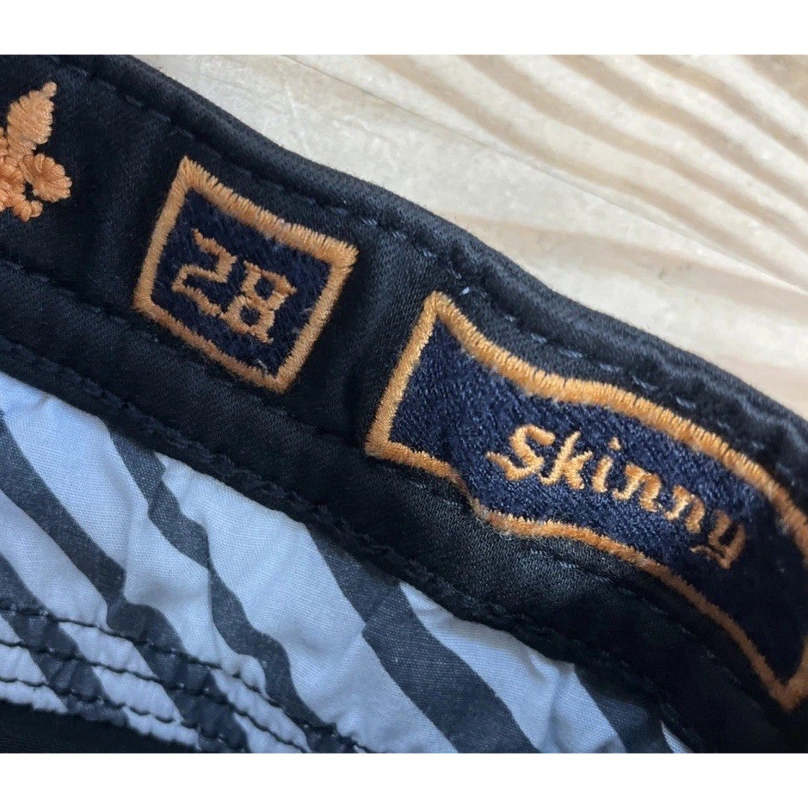 Rock Revival Women's Beliss Black Rhinestone Stretch 5 Pocket Jeans Size 28x29