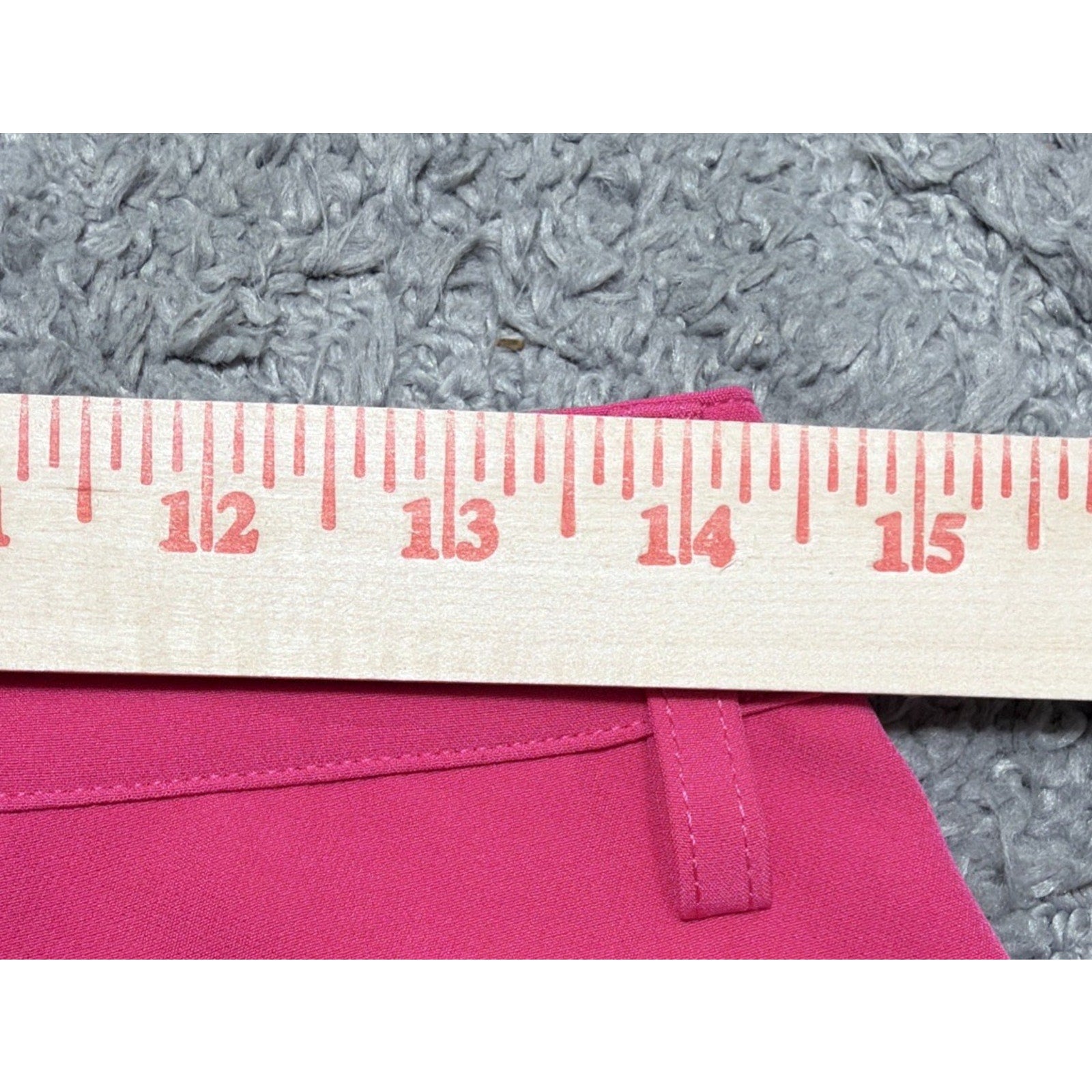 Edited by Remi Bader Women's High Rise Trouser Short Size 4 Pink New With Tags